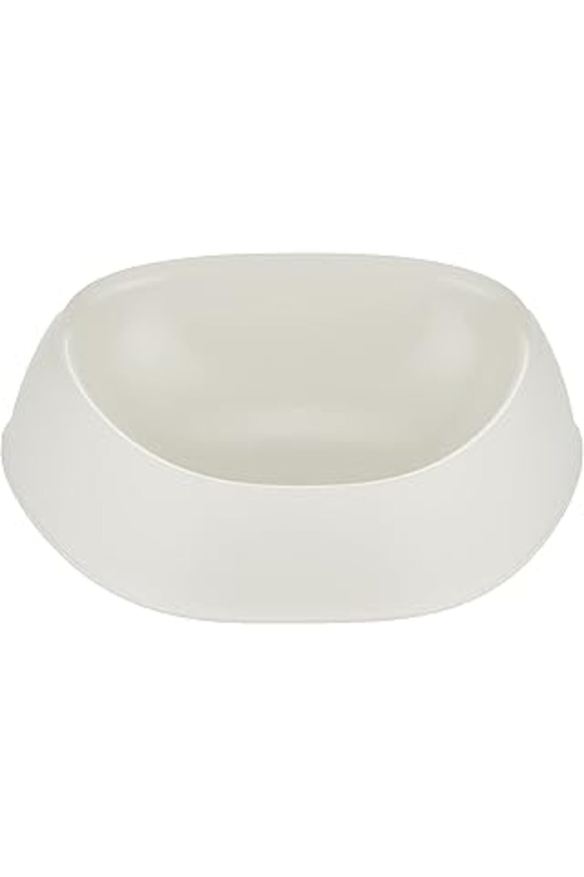 Mu Art Ahşap Moderna Sensibowl Mama Kabı - Beyaz 350 Ml