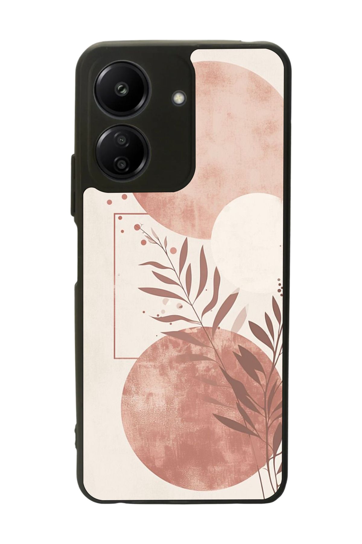 BGAKSESUAR Xiaomi Redmi 13C Uyumlu Mat Siyah Kılıf – Yumuşak Silikon, Koruyucu, Şok Emici Kapak