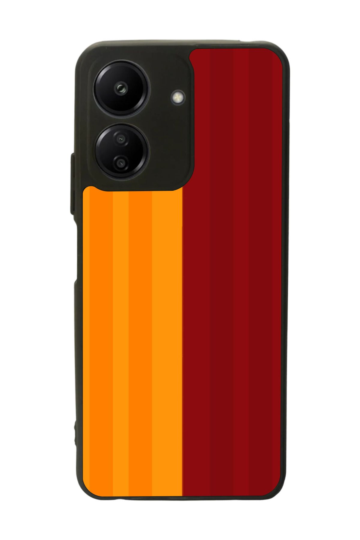 BGAKSESUAR Xiaomi Redmi 13C Uyumlu Mat Siyah Kılıf – Yumuşak Silikon, Koruyucu, Şok Emici Kapak