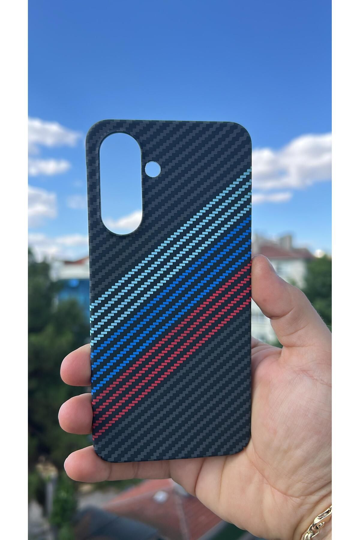 Hatreds Samsung Galaxy S24 Kılıf Karbon Fiber Tasarım A++ Kalite Kapak