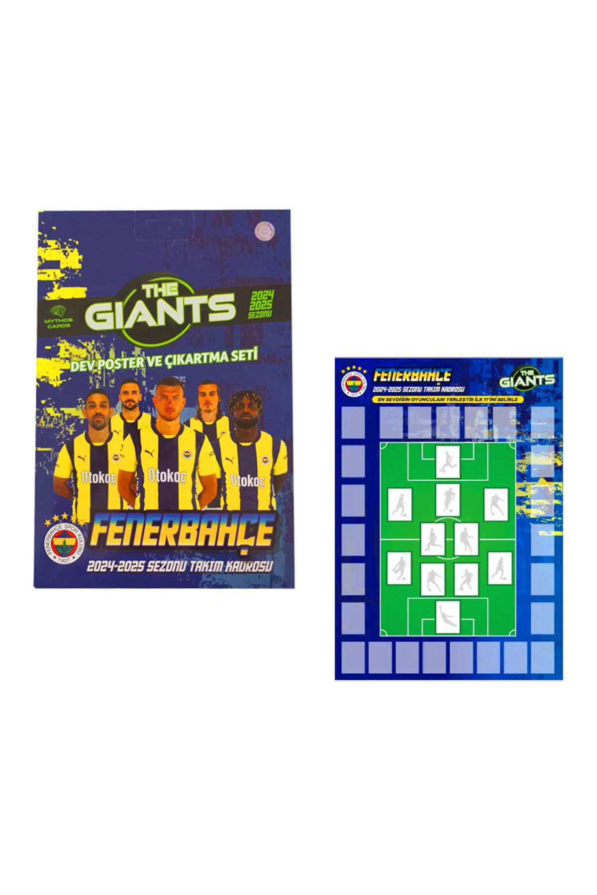 Banadabak THE GIANTS FENERBAHÇE POSTER VE ÇIKARTMA SETİ 2024-25 3+(1 ADET FİYATIDIR)