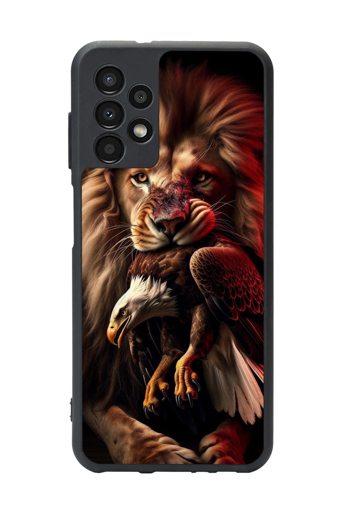 BGAKSESUAR Samsung Galaxy A72 Uyumlu Mat Siyah Kılıf – Yumuşak Silikon, Koruyucu, Şok Emici Kapak