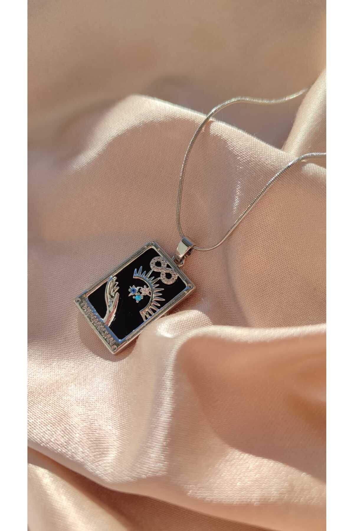 Pure Accessories THE MAGİCİAN ÇELİK KOLYE