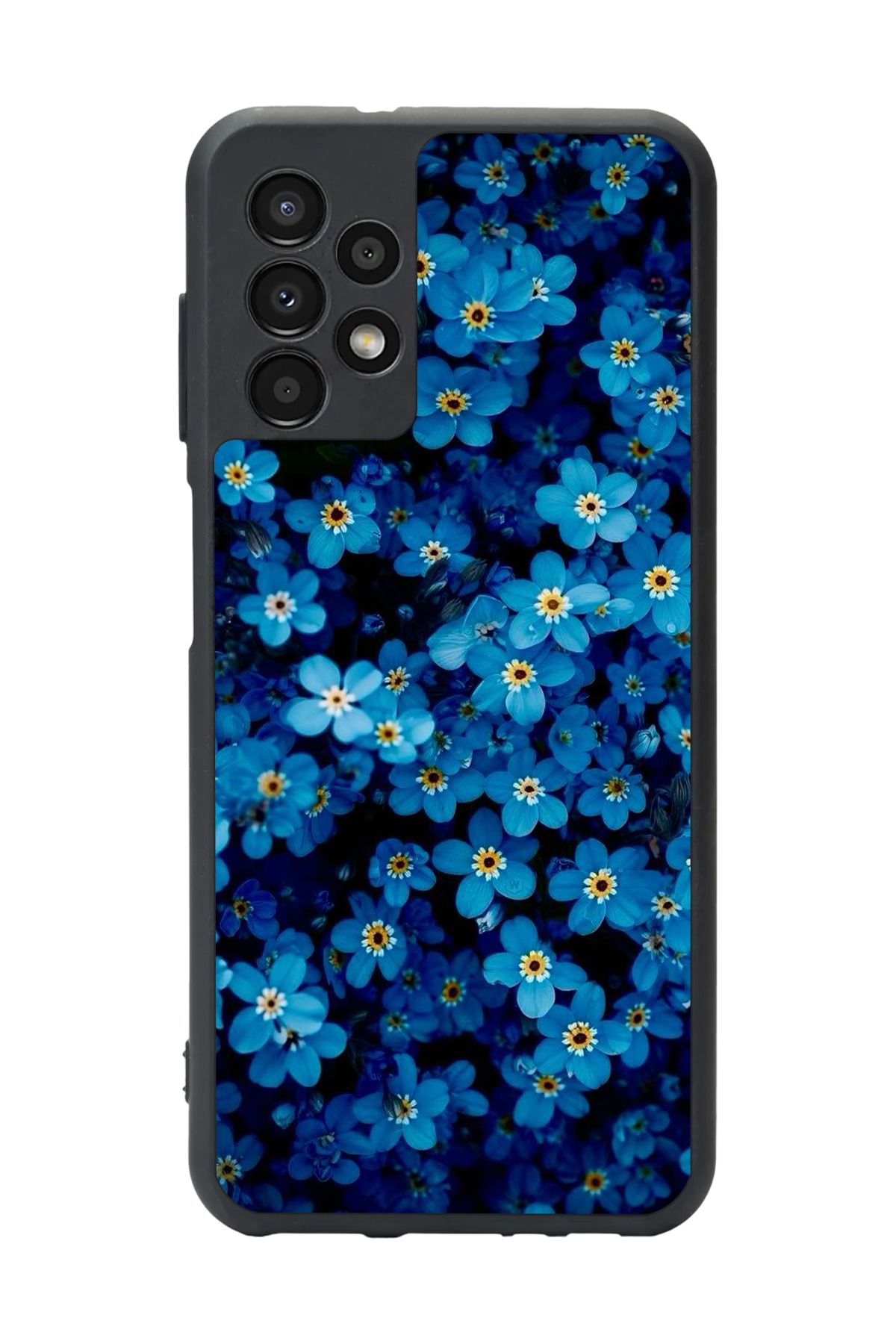 BGAKSESUAR Samsung Galaxy A72 Uyumlu Mat Siyah Kılıf – Yumuşak Silikon, Koruyucu, Şok Emici Kapak