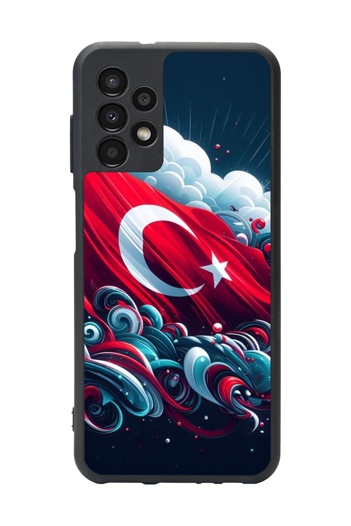 BGAKSESUAR Samsung Galaxy A72 Uyumlu Mat Siyah Kılıf – Yumuşak Silikon, Koruyucu, Şok Emici Kapak