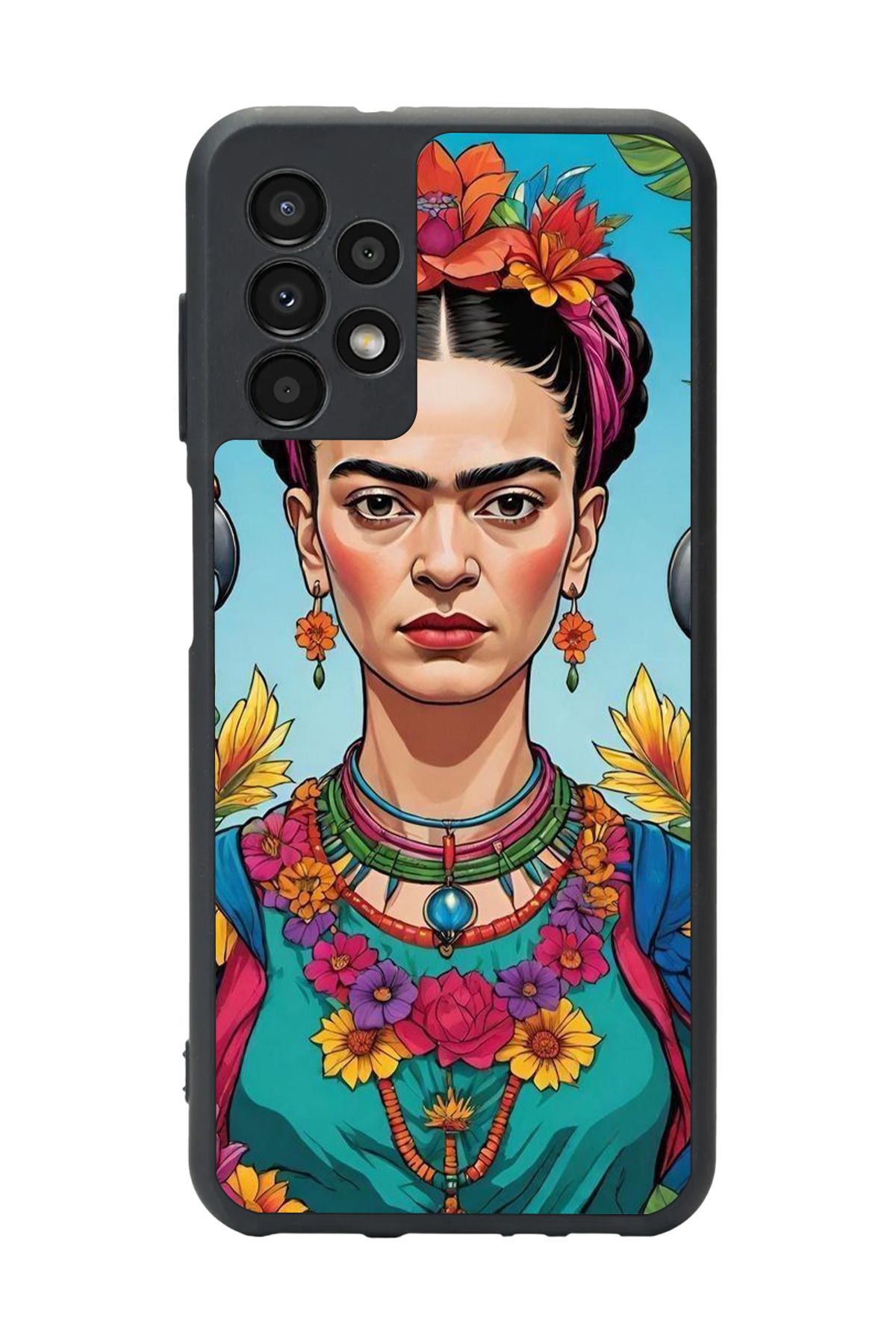 BGAKSESUAR Samsung Galaxy A72 Uyumlu Mat Siyah Kılıf – Yumuşak Silikon, Koruyucu, Şok Emici Kapak