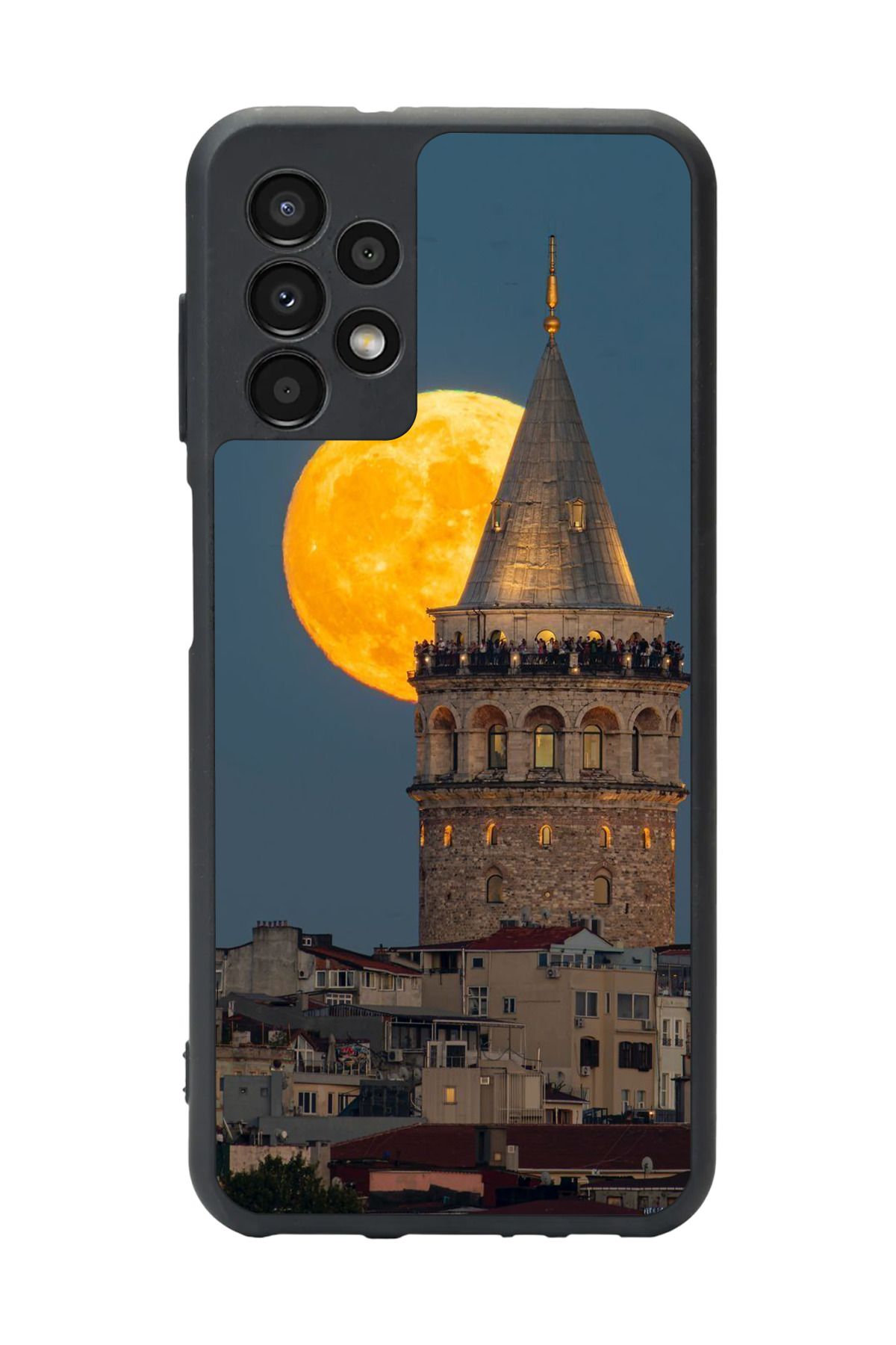 BGAKSESUAR Samsung Galaxy A72 Uyumlu Mat Siyah Kılıf – Yumuşak Silikon, Koruyucu, Şok Emici Kapak