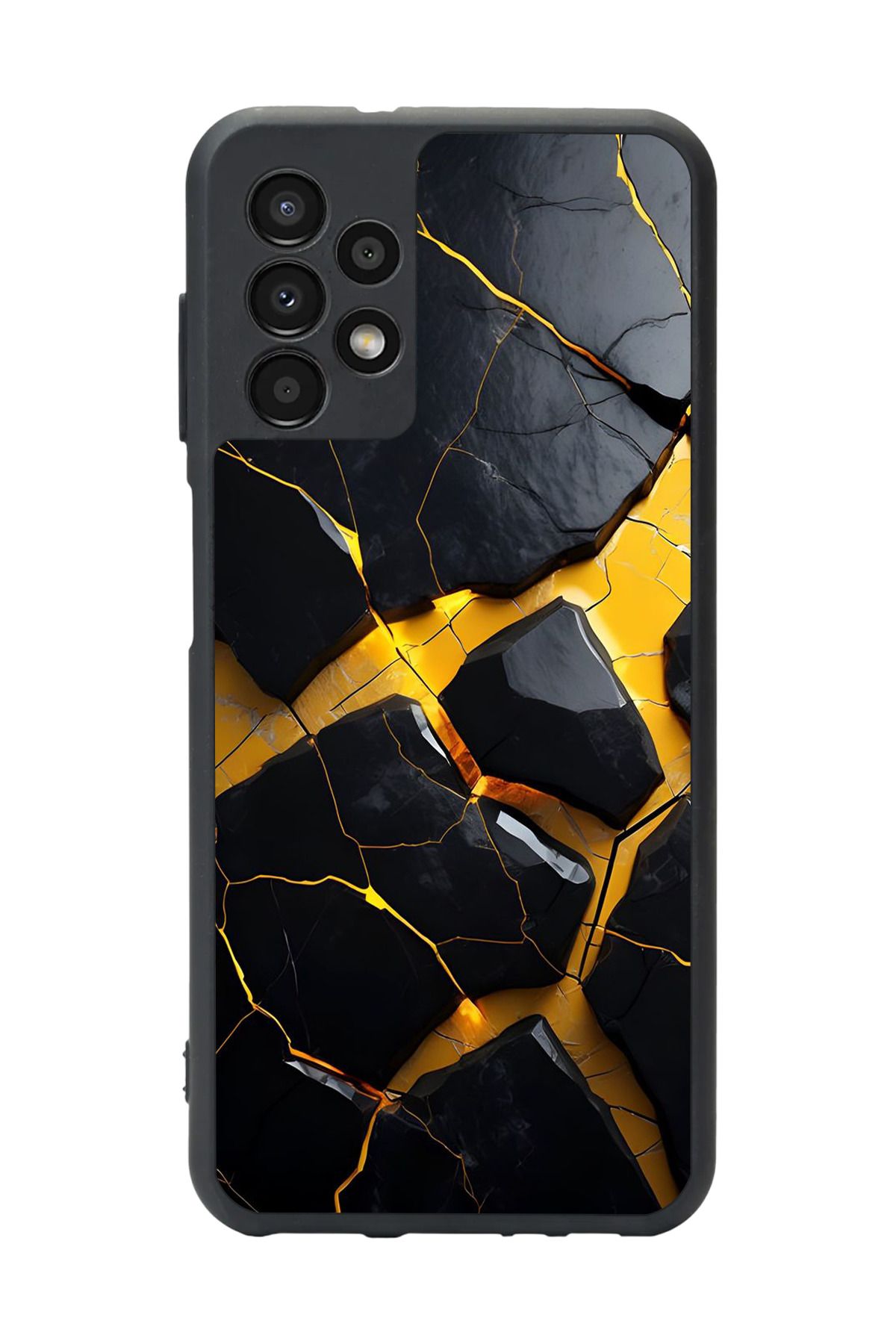 BGAKSESUAR Samsung Galaxy A72 Uyumlu Mat Siyah Kılıf – Yumuşak Silikon, Koruyucu, Şok Emici Kapak