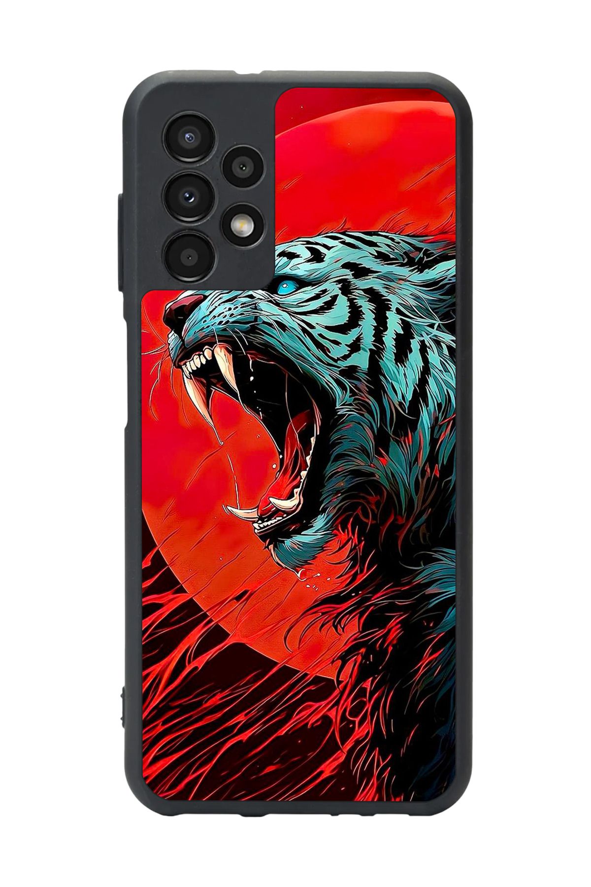 BGAKSESUAR Samsung Galaxy A72 Uyumlu Mat Siyah Kılıf – Yumuşak Silikon, Koruyucu, Şok Emici Kapak
