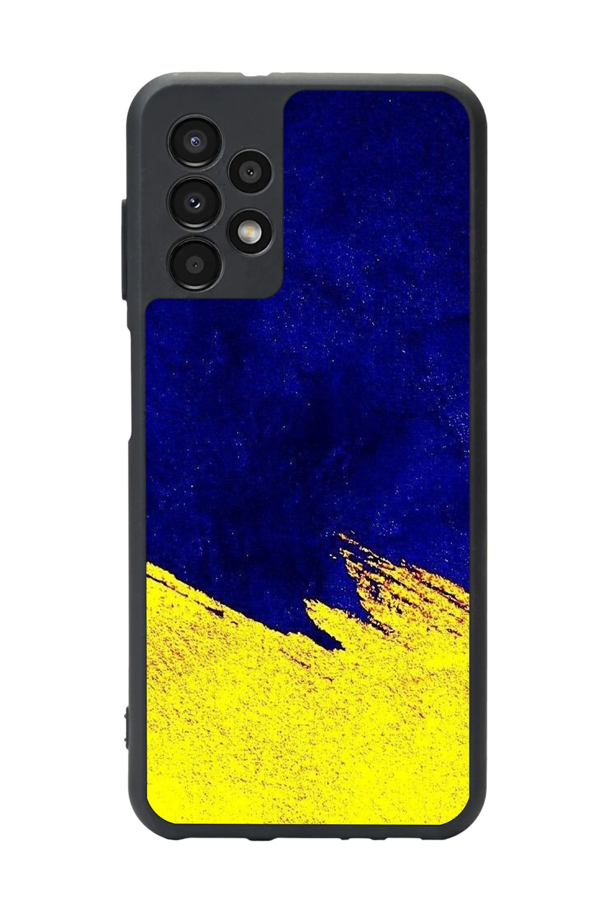 BGAKSESUAR Samsung Galaxy A72 Uyumlu Mat Siyah Kılıf – Yumuşak Silikon, Koruyucu, Şok Emici Kapak