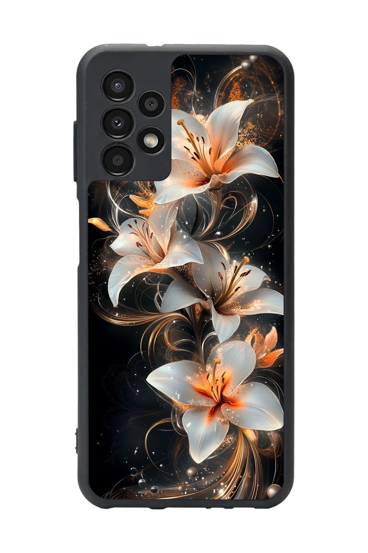 BGAKSESUAR Samsung Galaxy A72 Uyumlu Mat Siyah Kılıf – Yumuşak Silikon, Koruyucu, Şok Emici Kapak