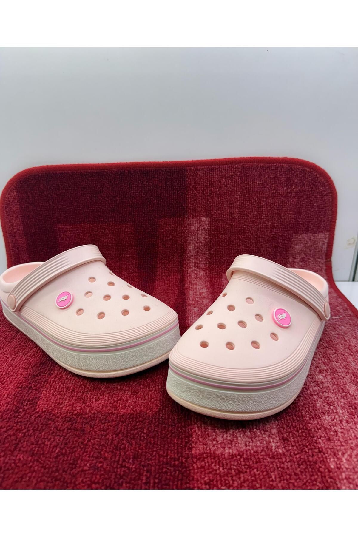 MYSSTORE Ortapedik Rahat Kullanım Pembe Eva Terlik