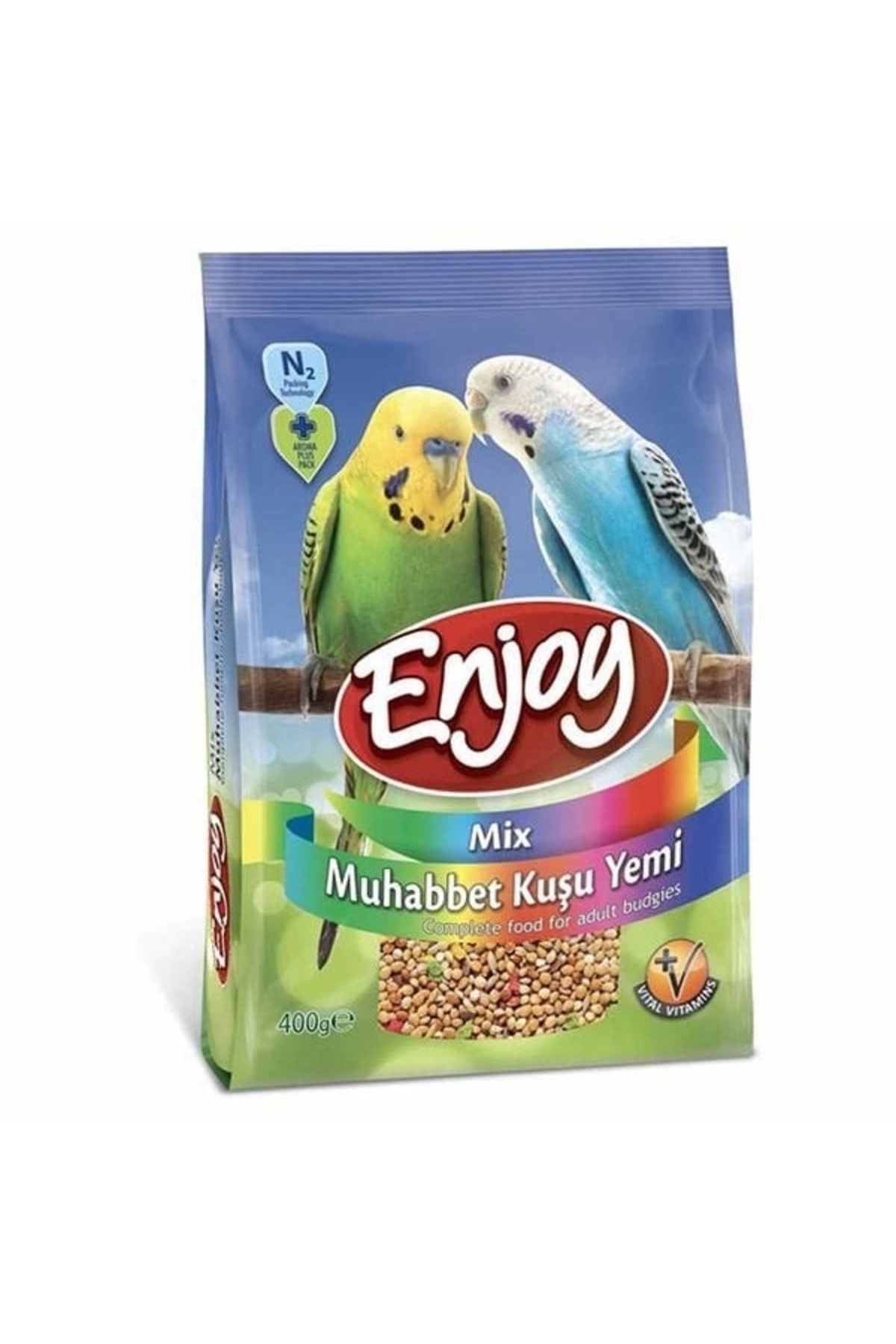 Enjoy Mix Muhabbet Kuşu Yemi 400 Gr