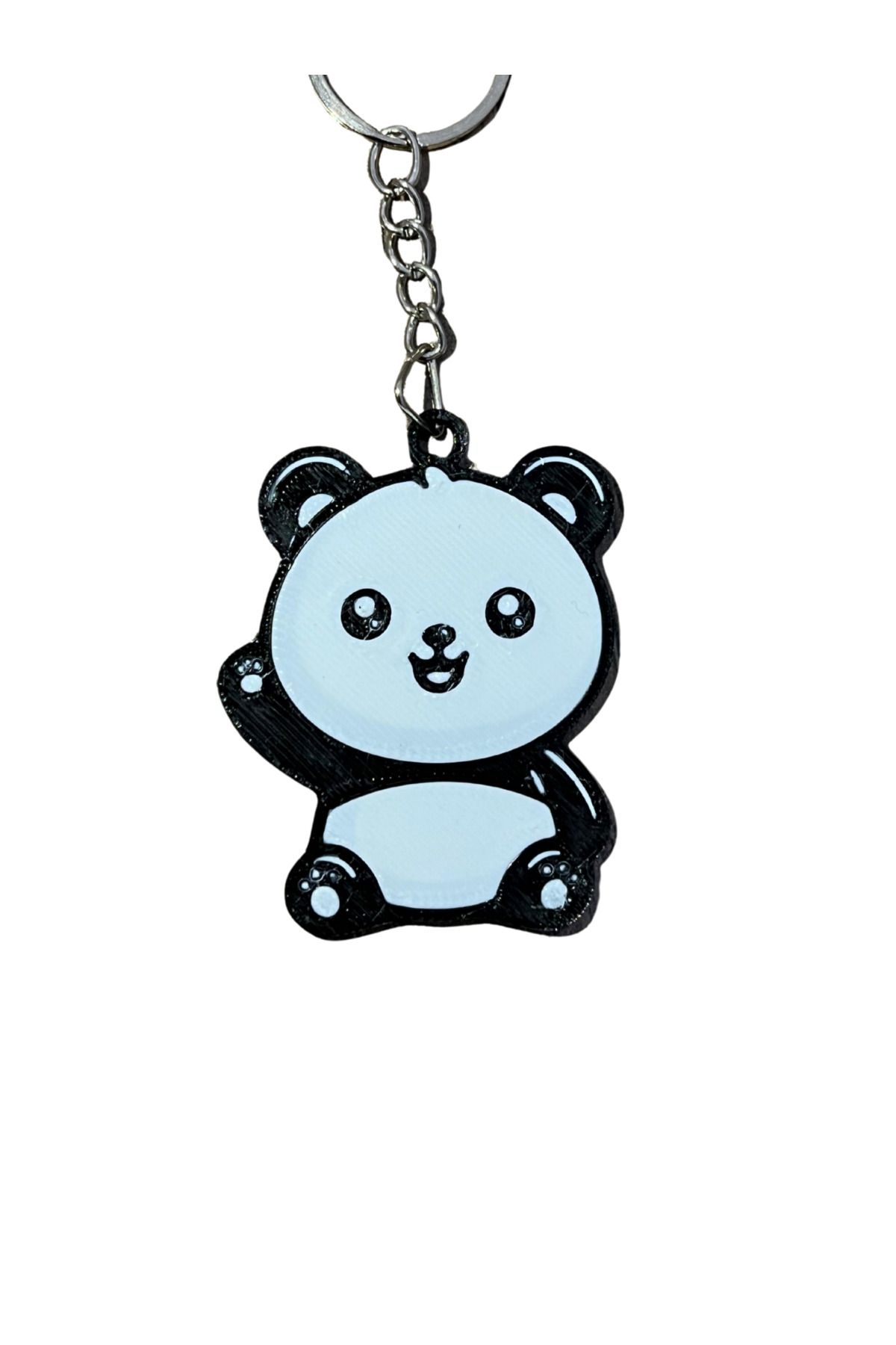 Olgun GiftShop El Sallayan Panda Figürlü Anahtarlık 3D Tasarım