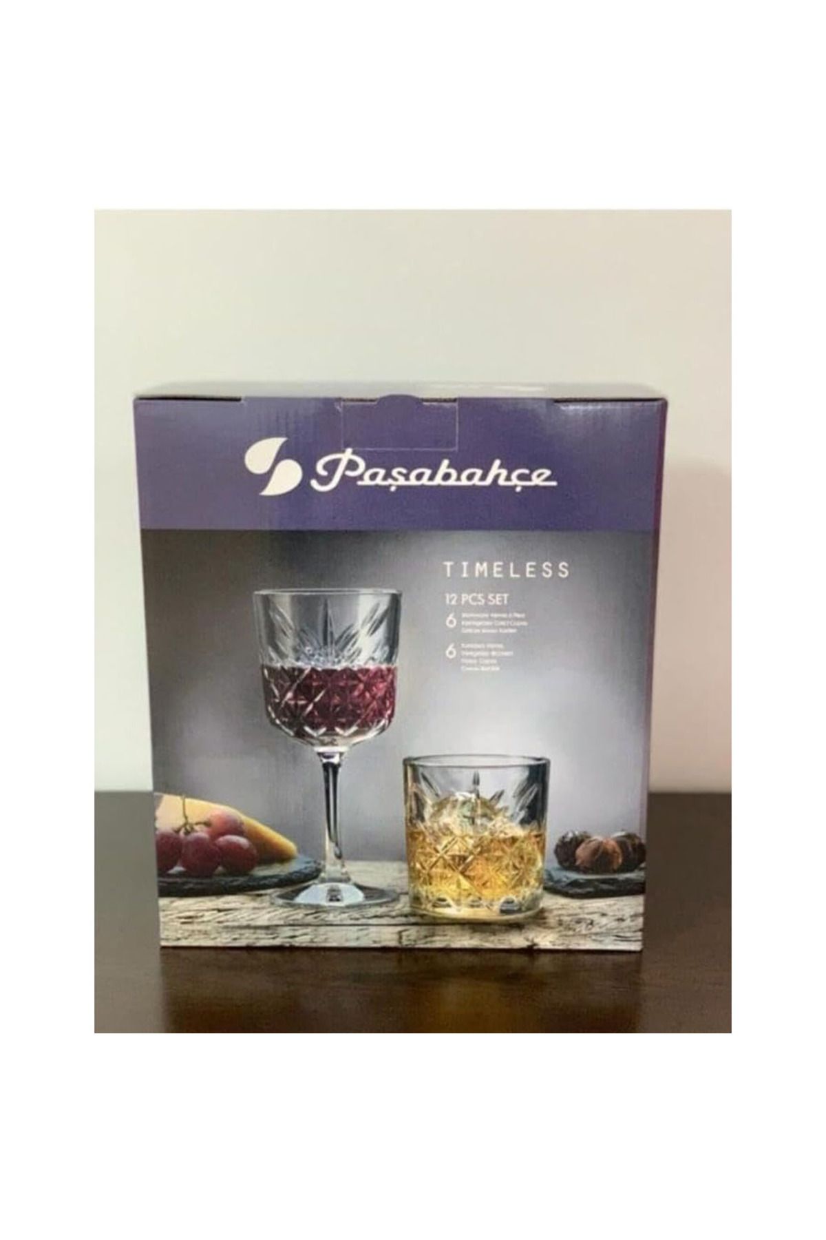 Paşabahçe Pasabahce Timeless Bardak Seti, 12 parça (345 cc ve 330 cc)