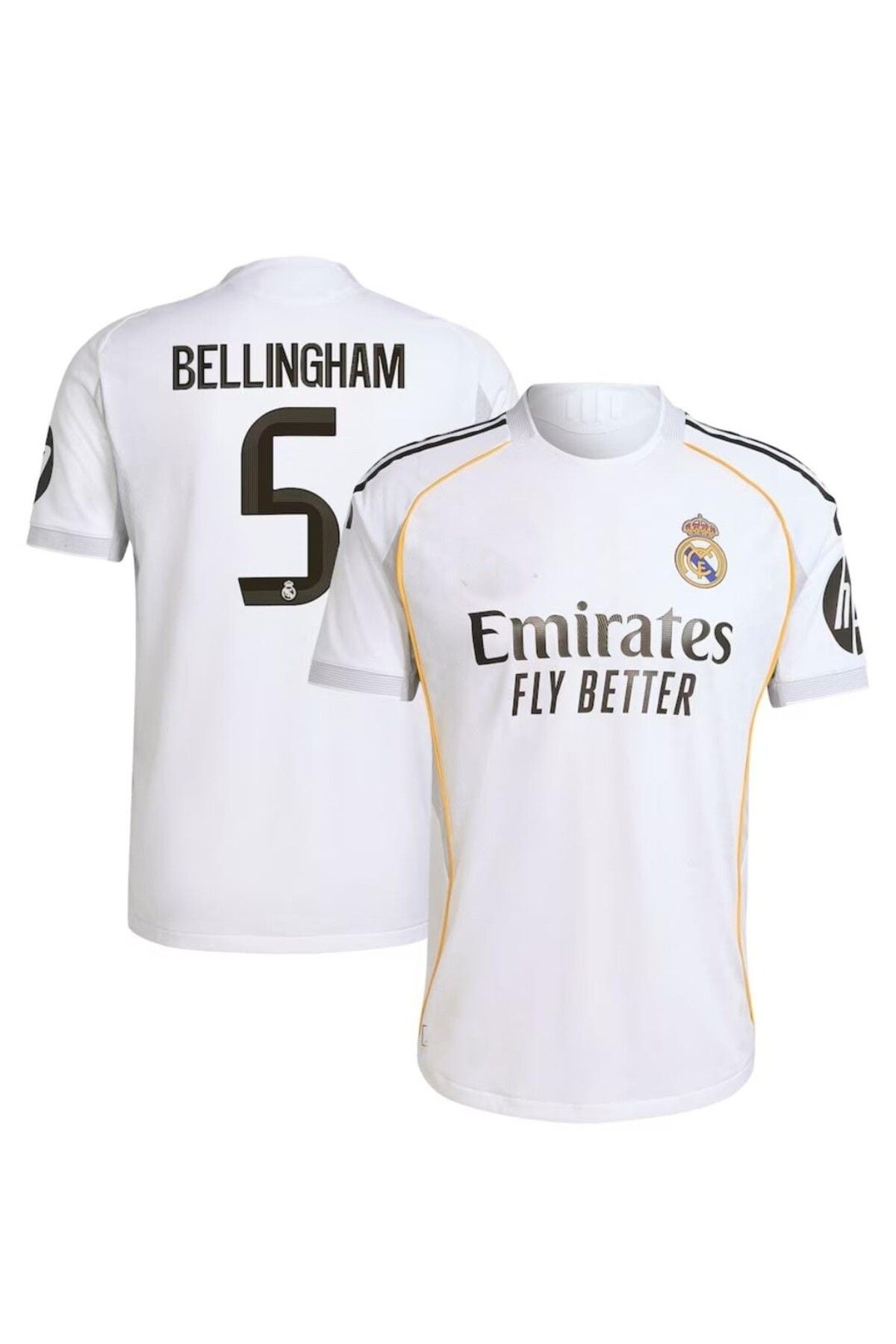 Tesbih Dünyası R'eal M'adrid 2025/26 Yeni Sezon Jude Bellingham İç Saha Futbol Forması