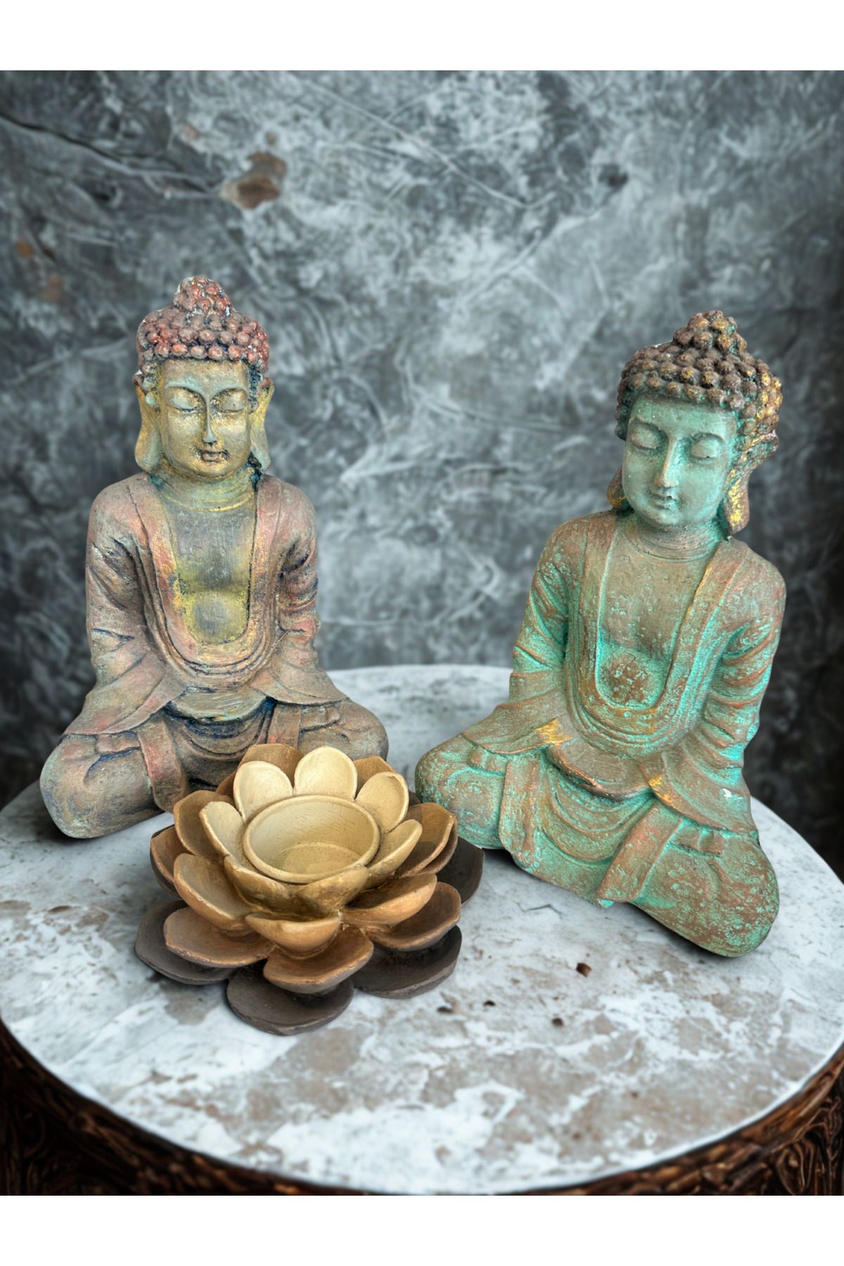 İki Cadı Tasarım Buda Set