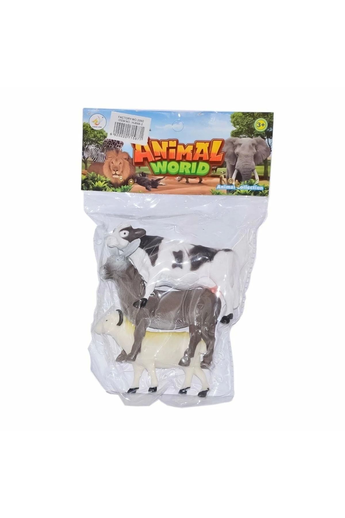 artisania 3'lü Hayvan Seti