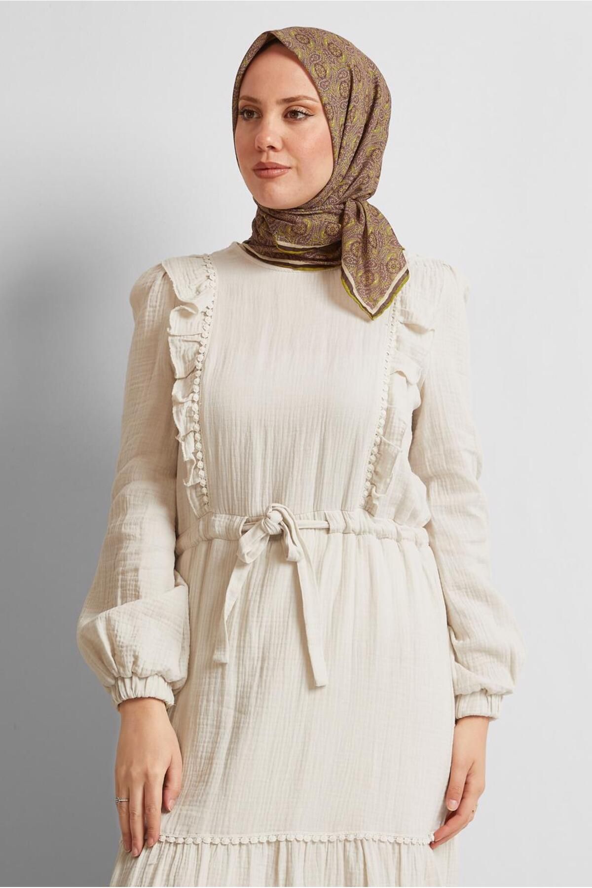 Alvina ALVİNA DESENLİ EŞARP 8534