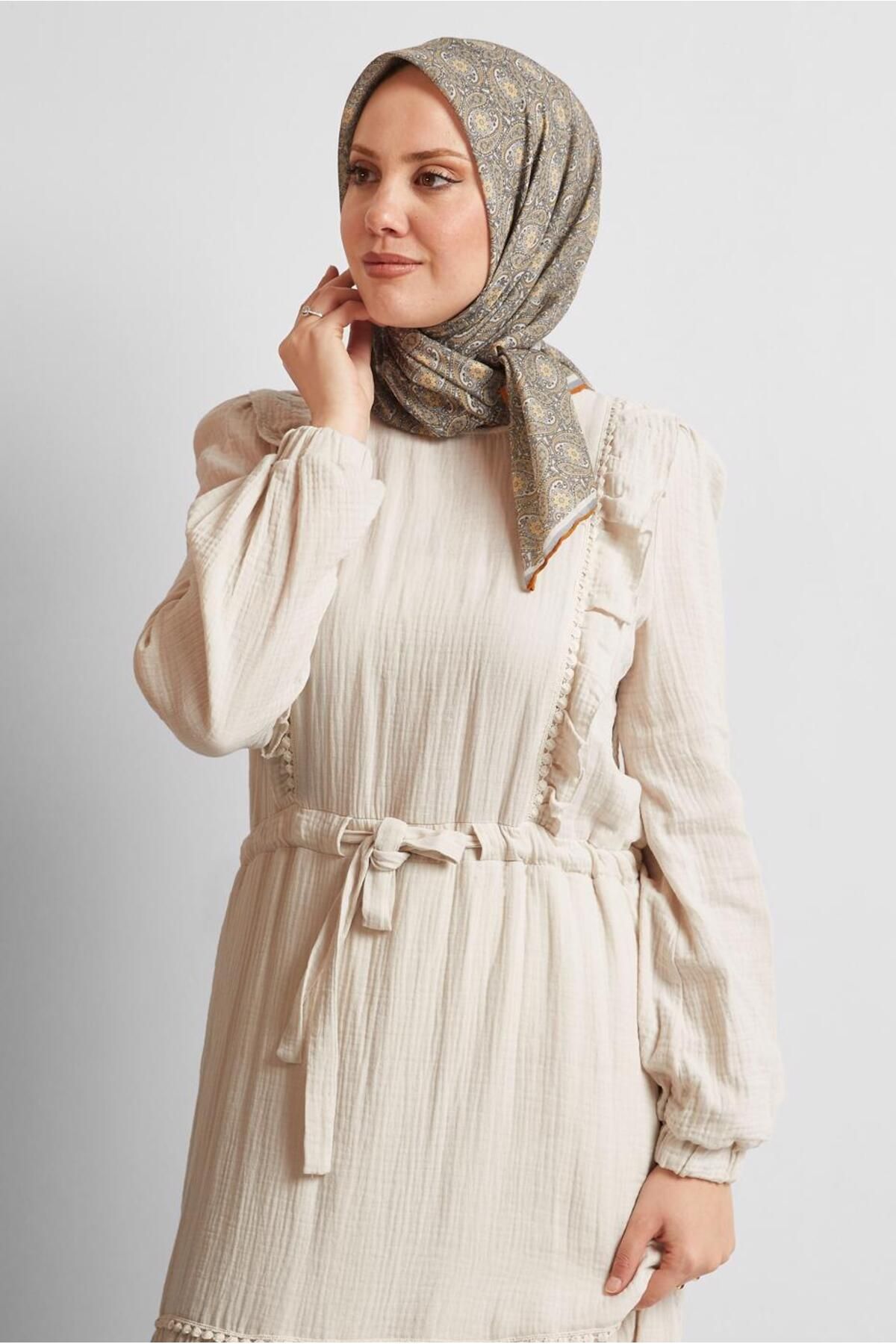 Alvina ALVİNA DESENLİ EŞARP 8534