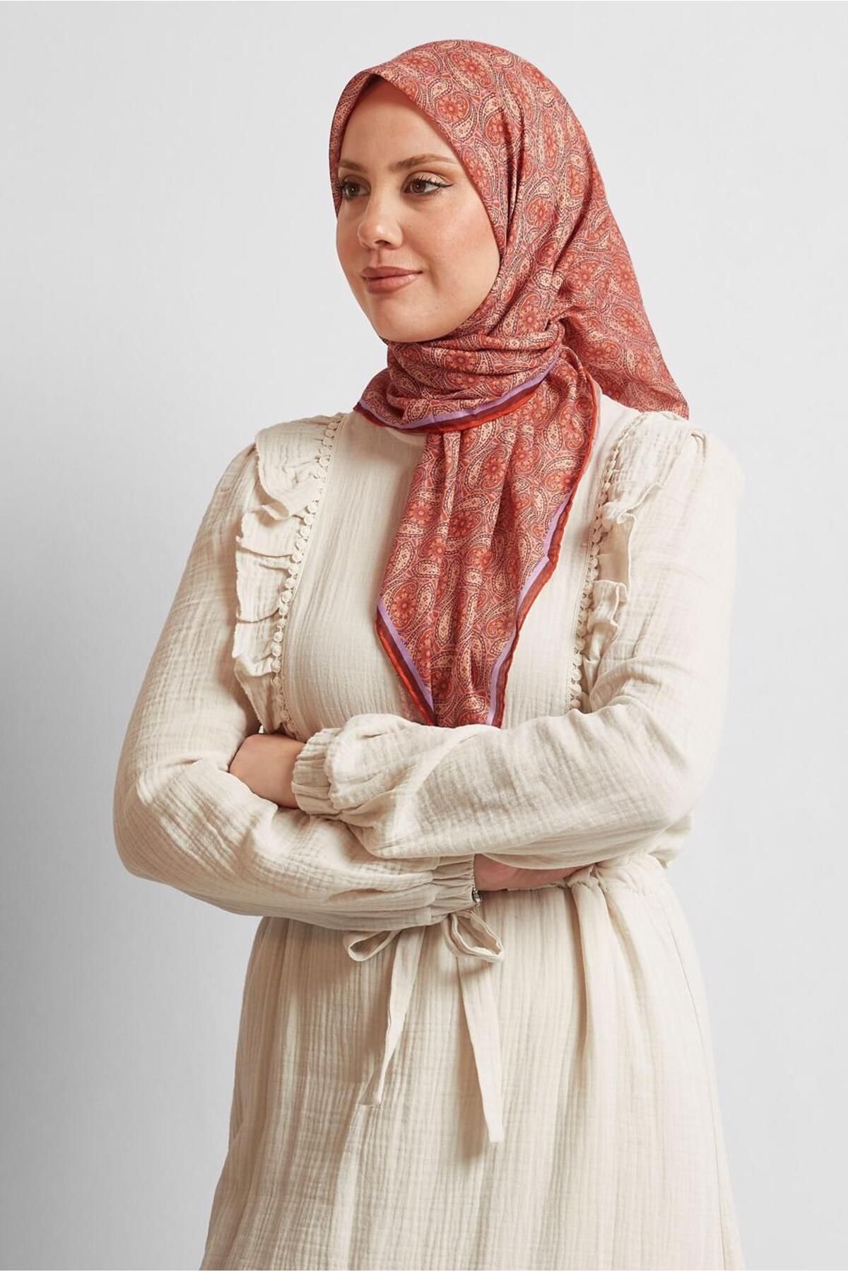 Alvina ALVİNA DESENLİ EŞARP 8534