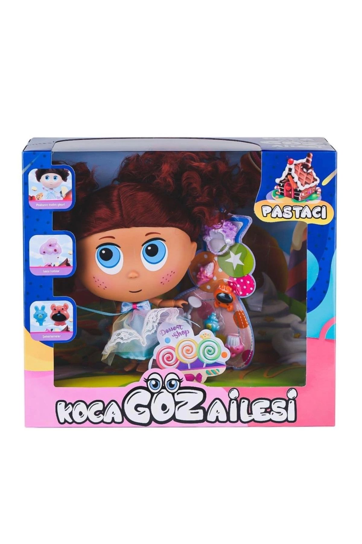 artisania BLD328 Koca Göz Ailesi Pastacı Kız -Birliktoys