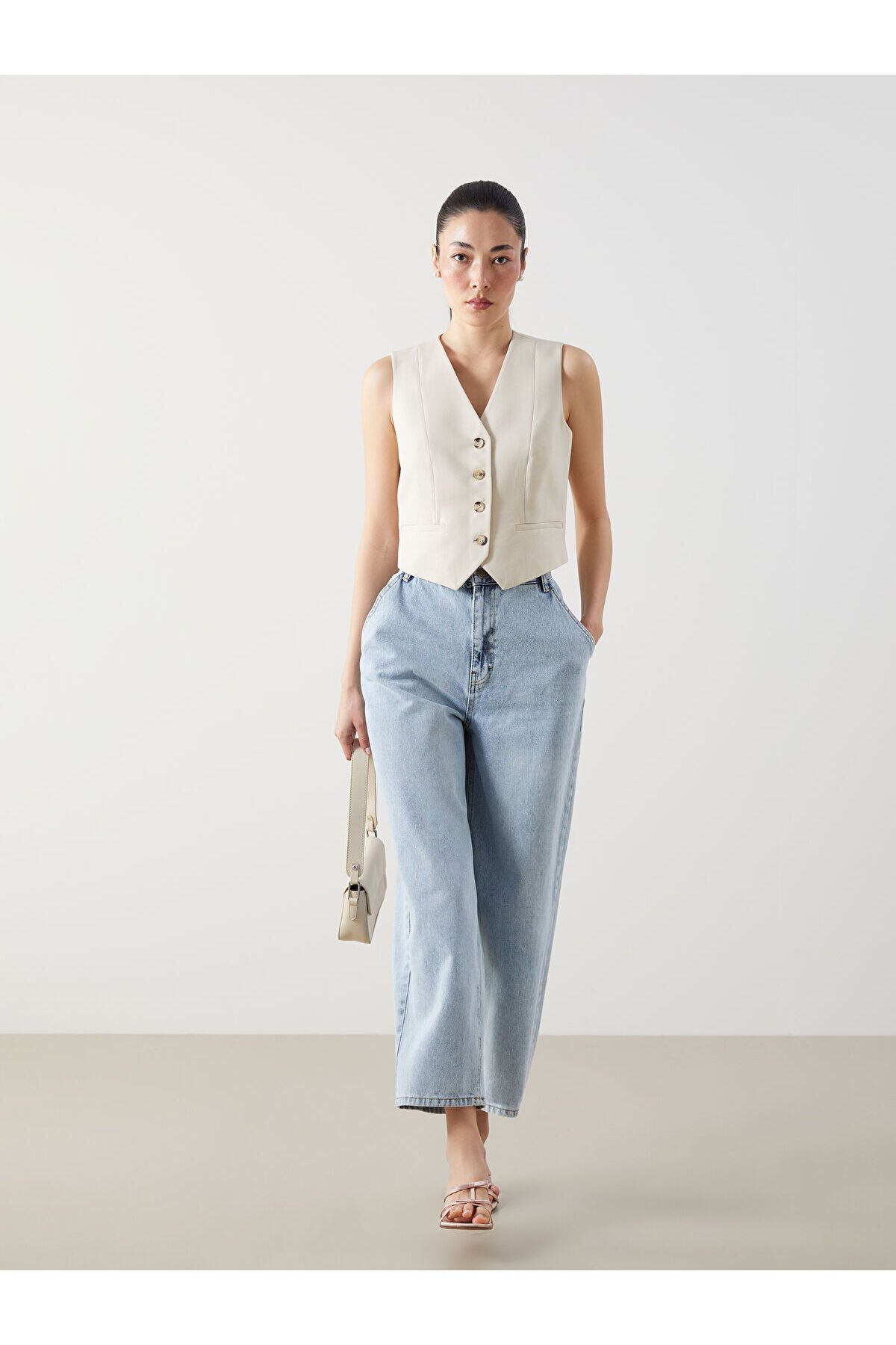 LC Waikiki Balloon Fit Kadın Jean Pantolon