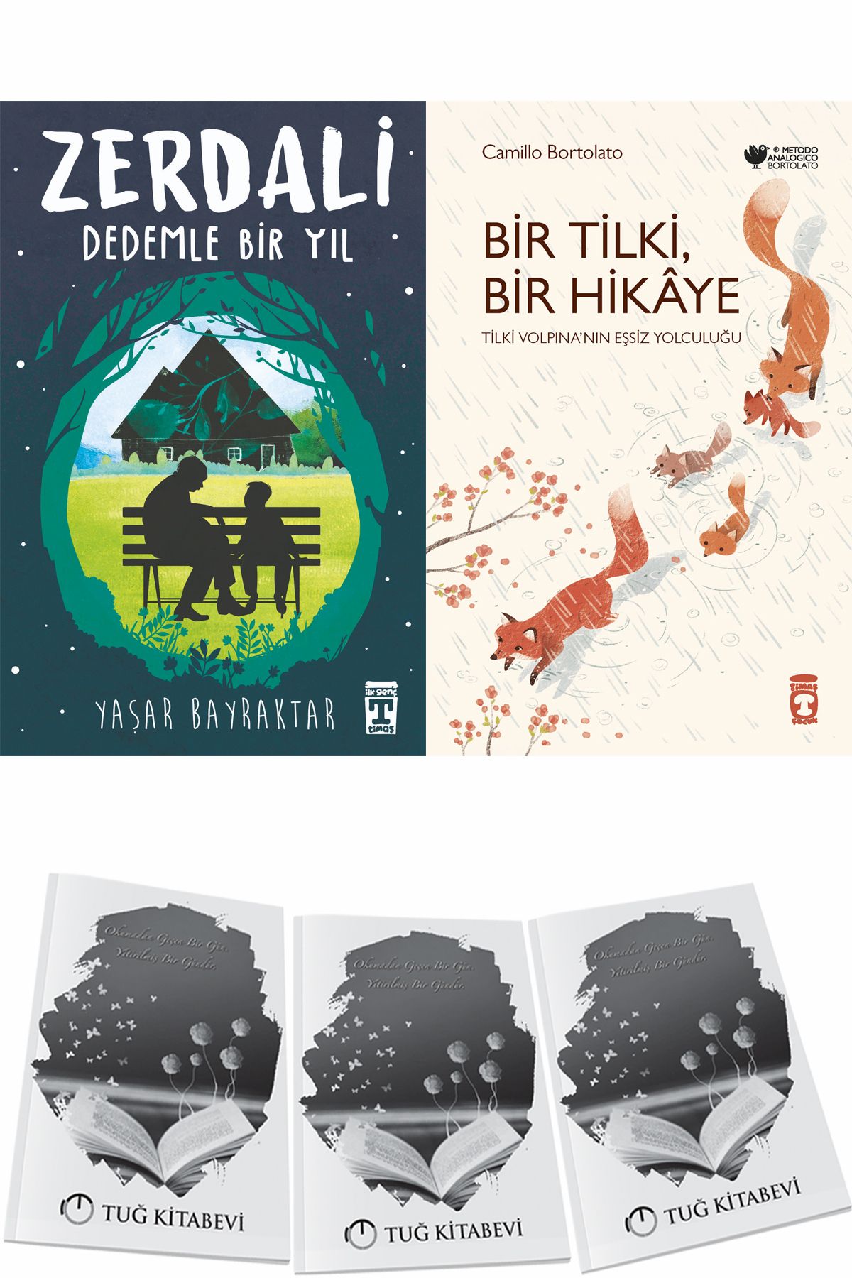 İlk Genç Timaş Zerdali Dedemle Bir Yıl ve Bir Tilki Bir Hikaye + Hediyeli