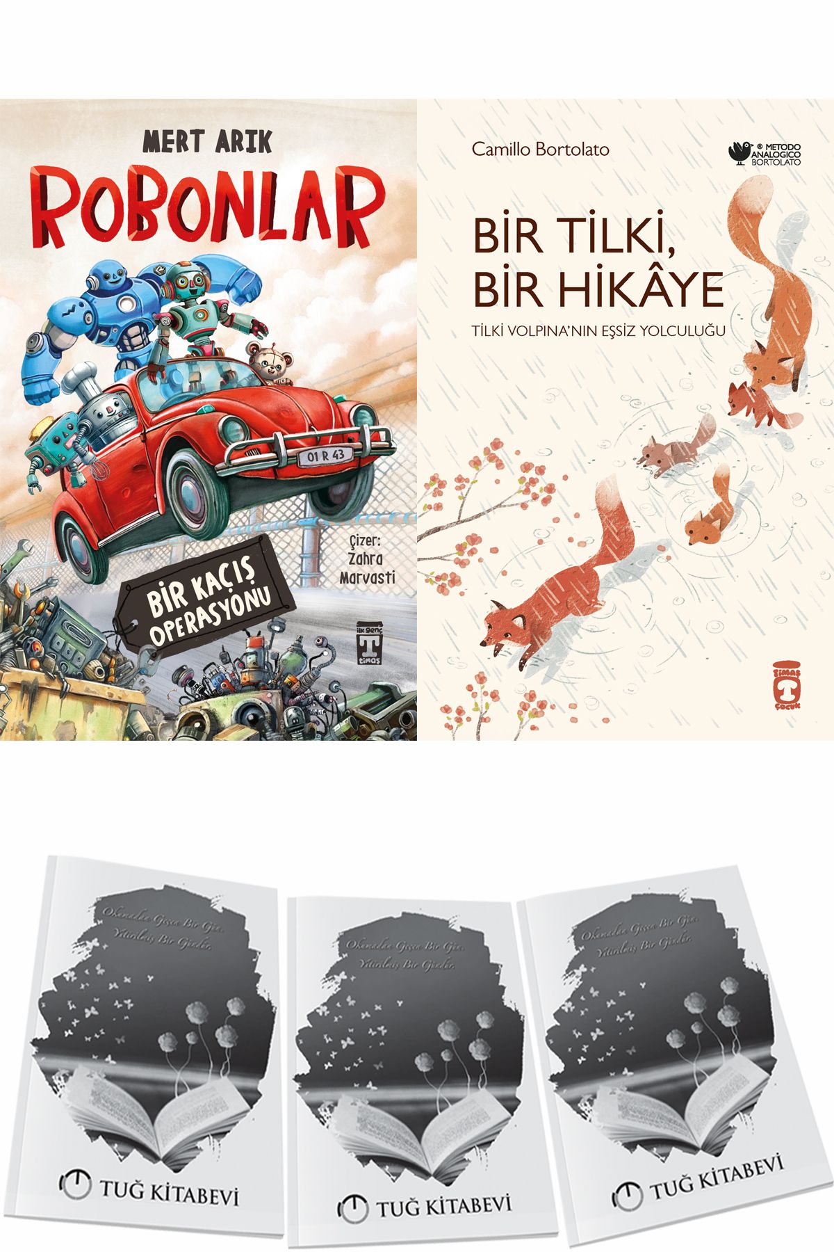 İlk Genç Timaş Robonlar ve Bir Tilki Bir Hikaye + Hediyeli