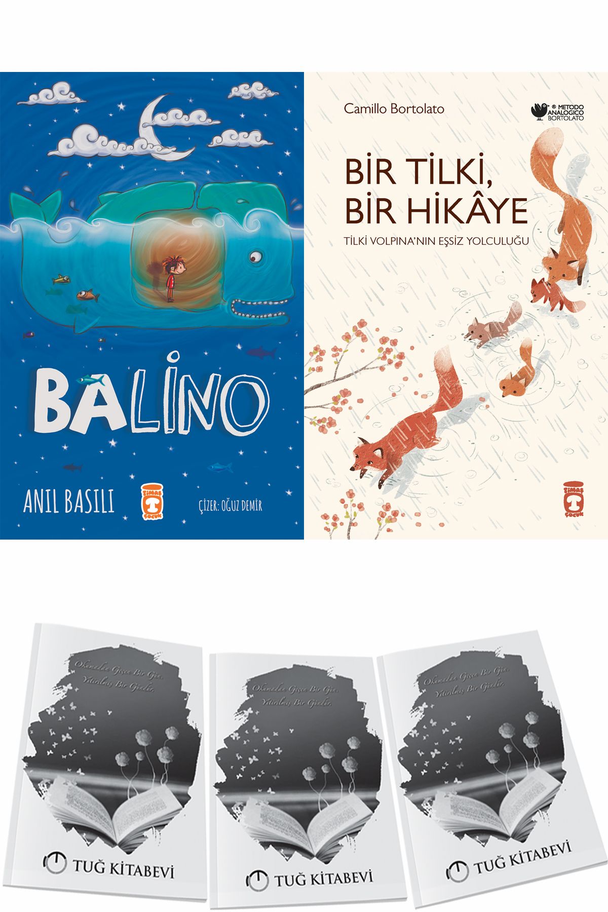 Timaş Çocuk Balino ve Bir Tilki Bir Hikaye + Hediyeli