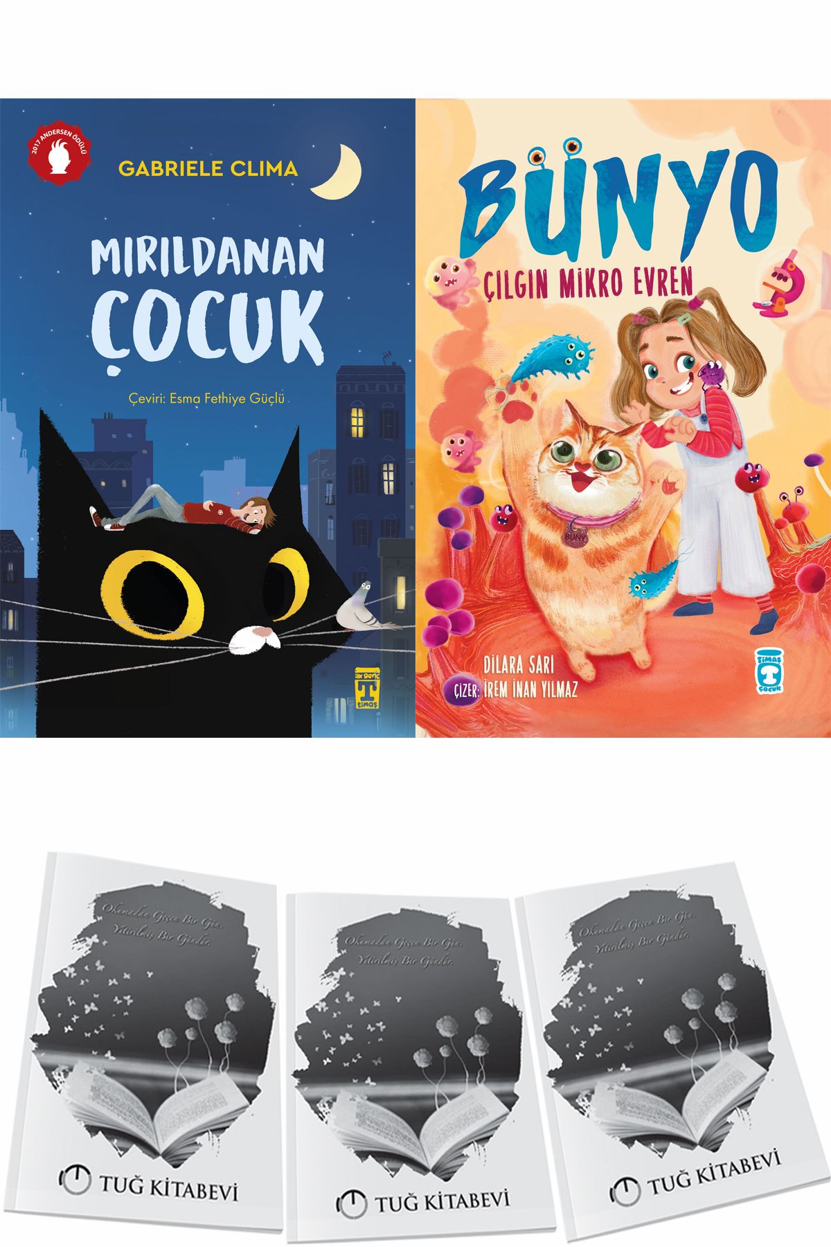 İlk Genç Timaş Mırıldanan Çocuk ve Bünyo Çılgın Mikro Evren + Hediyeli