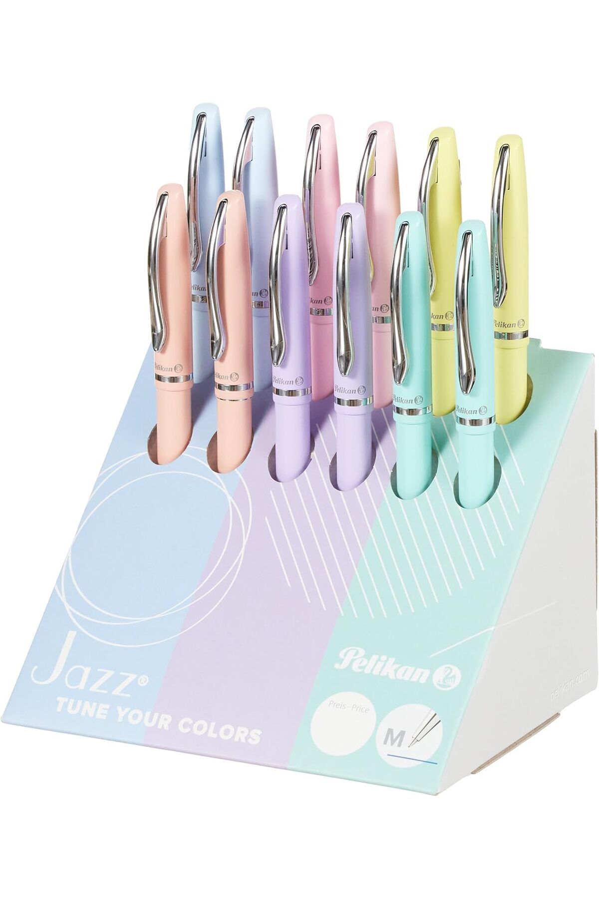 Mena Rise TuonShop Jazz Pastel Tükenmez Kalem 12li Display 1122991
