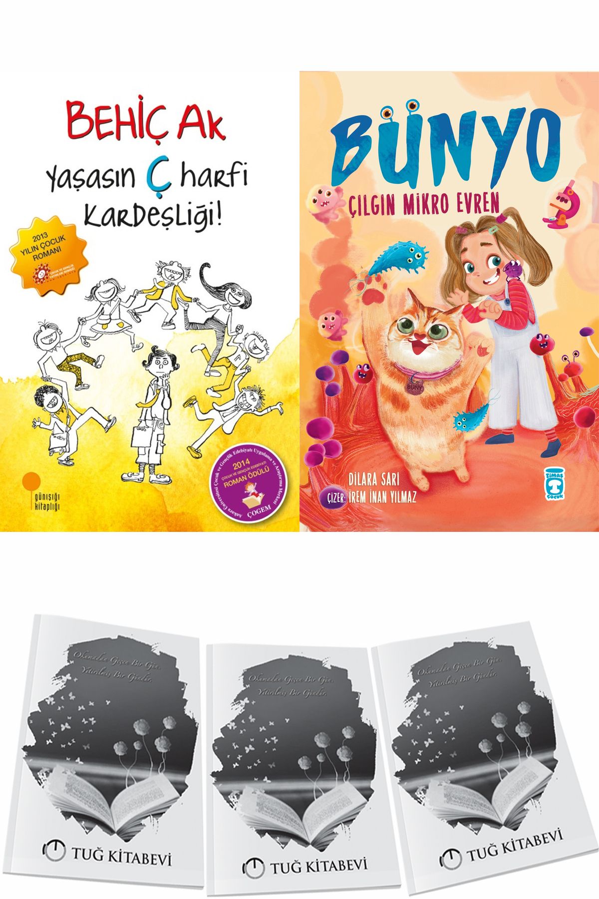Günışığı Kitaplığı Yaşasın Ç Harfi Kardeşliği! ve Bünyo Çılgın Mikro Evren + Hediyeli