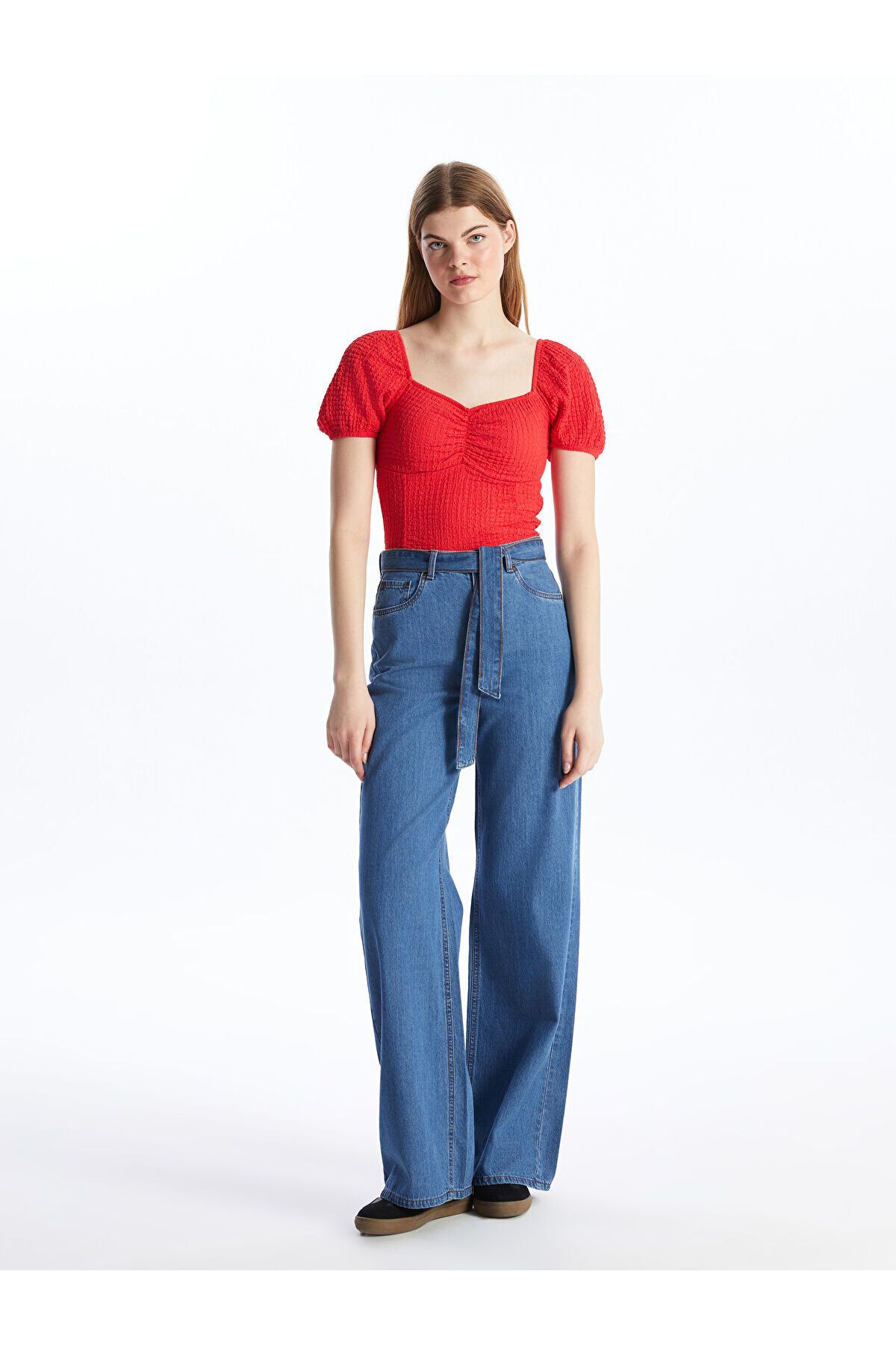 LC Waikiki Wideleg Kadın Jean Pantolon