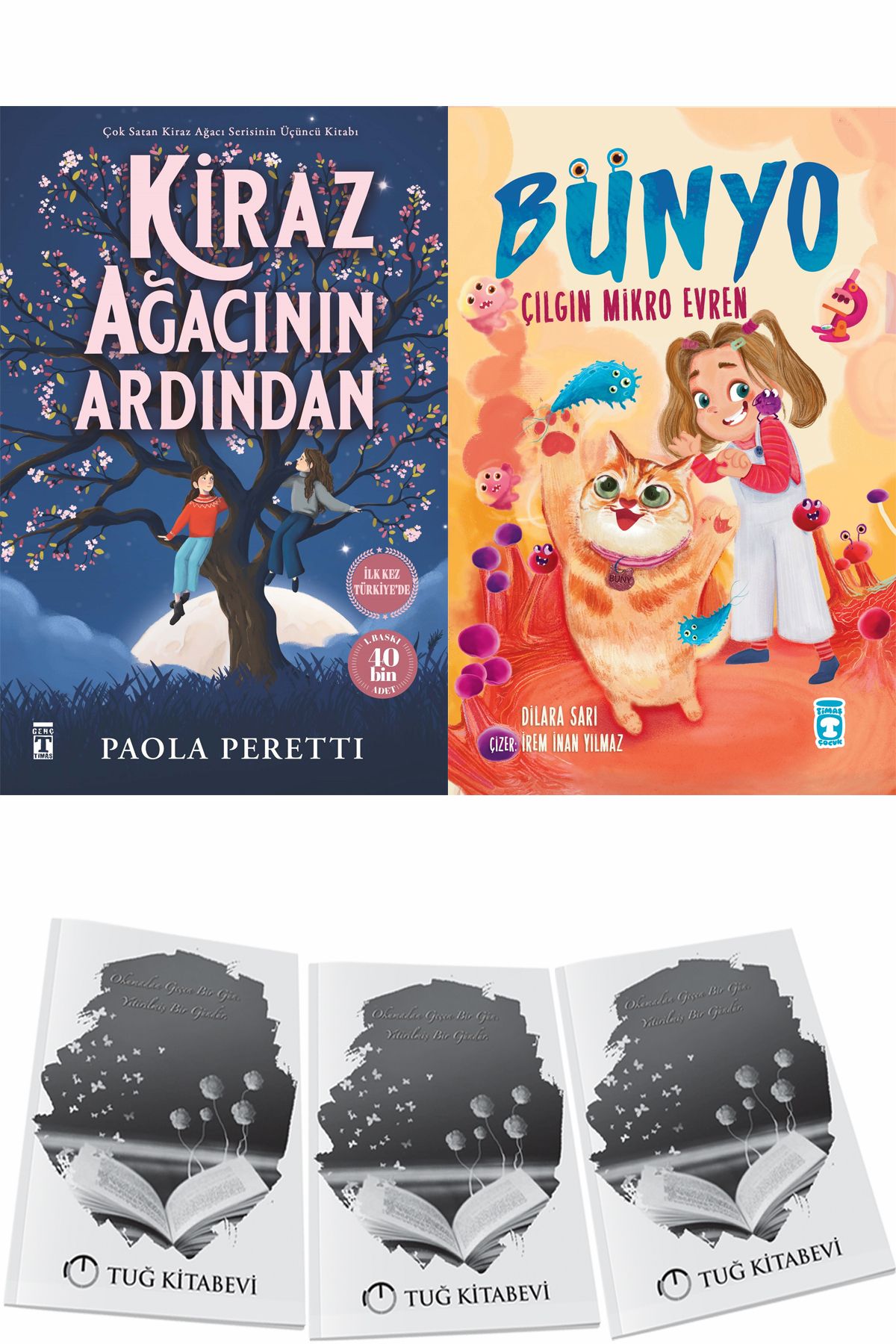 Genç Timaş Kiraz Ağacının Ardından ve Bünyo Çılgın Mikro Evren + Hediyeli