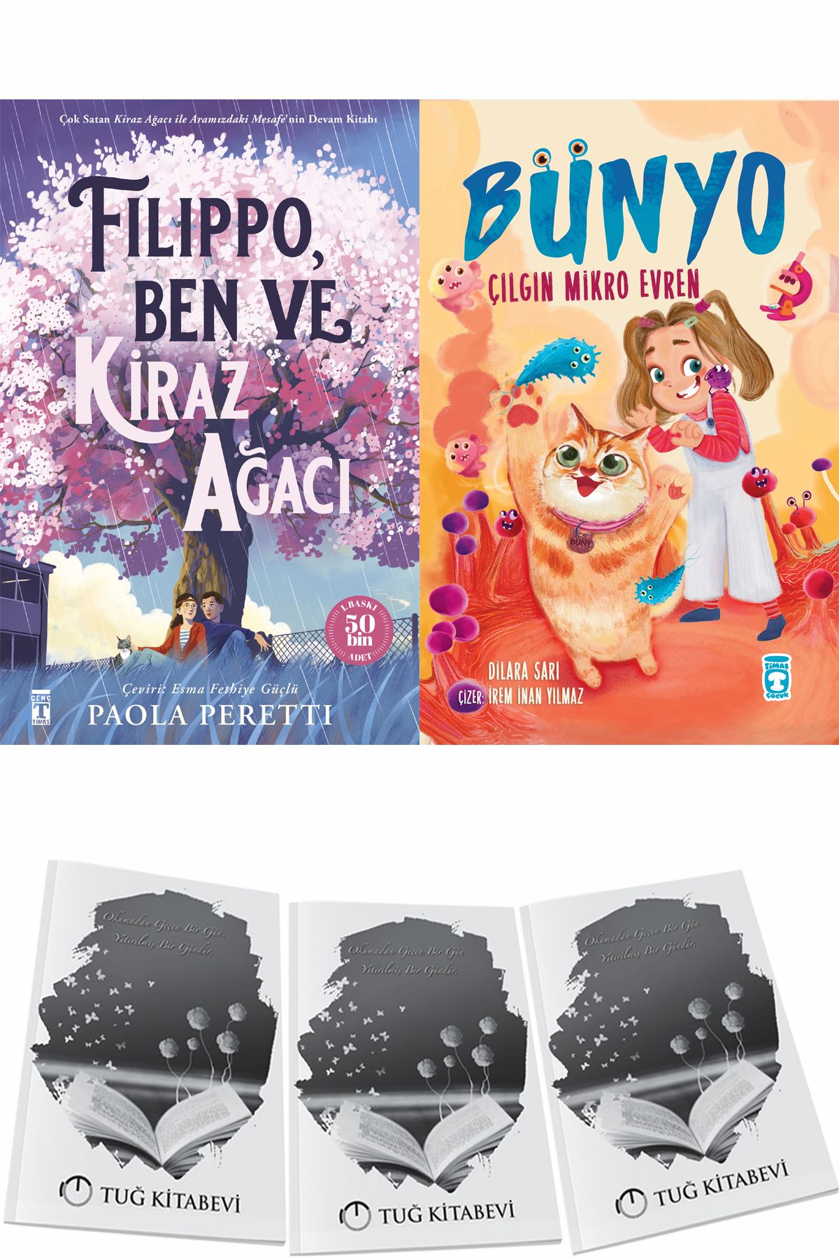 Genç Timaş Filippo Ben ve Kiraz Ağacı ve Bünyo Çılgın Mikro Evren + Hediyeli