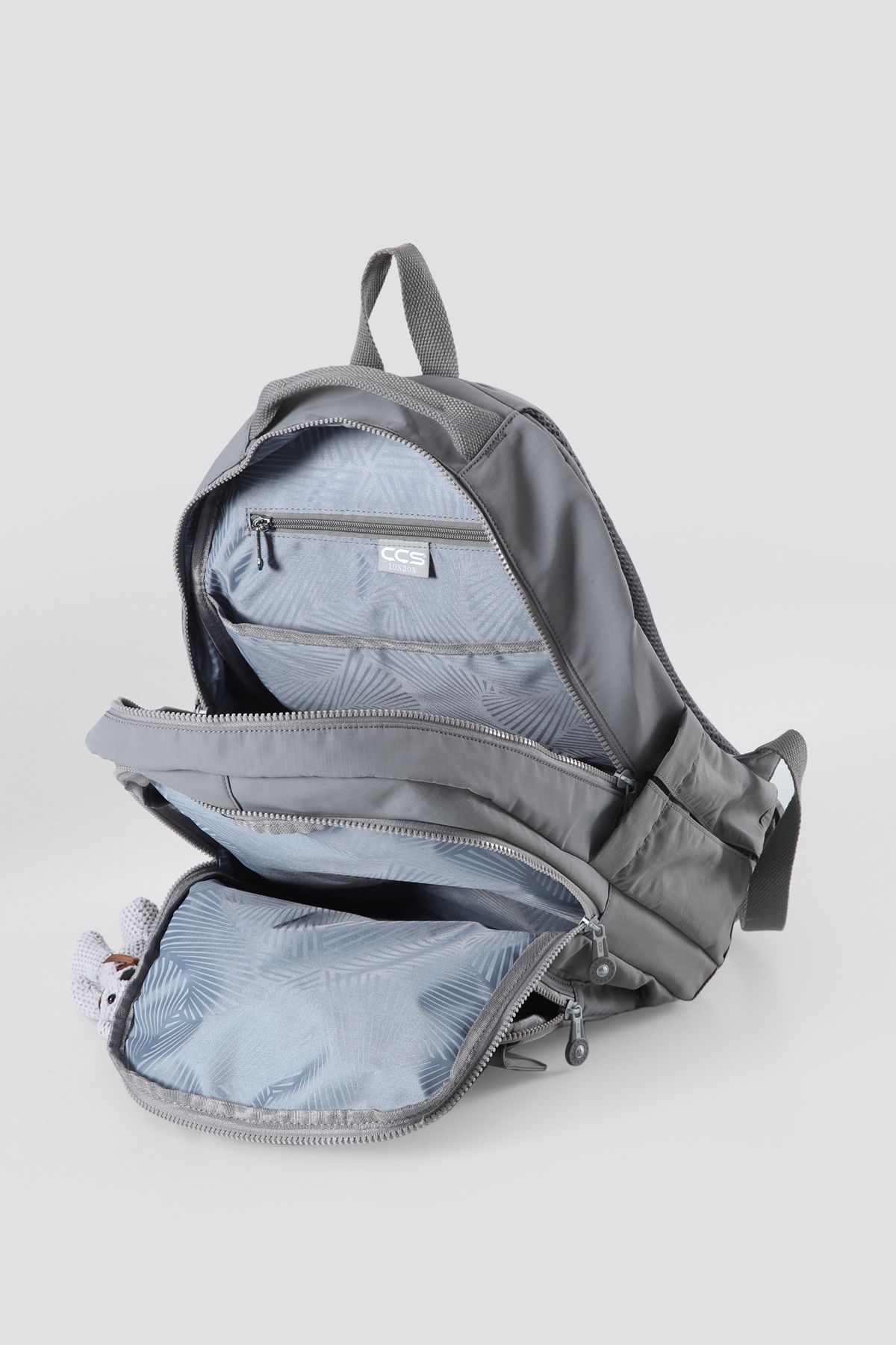 ÇÇS-Ççs 51875 School Backpack – Orthopedic Strap & Multi-Compartment Layout Gray 6