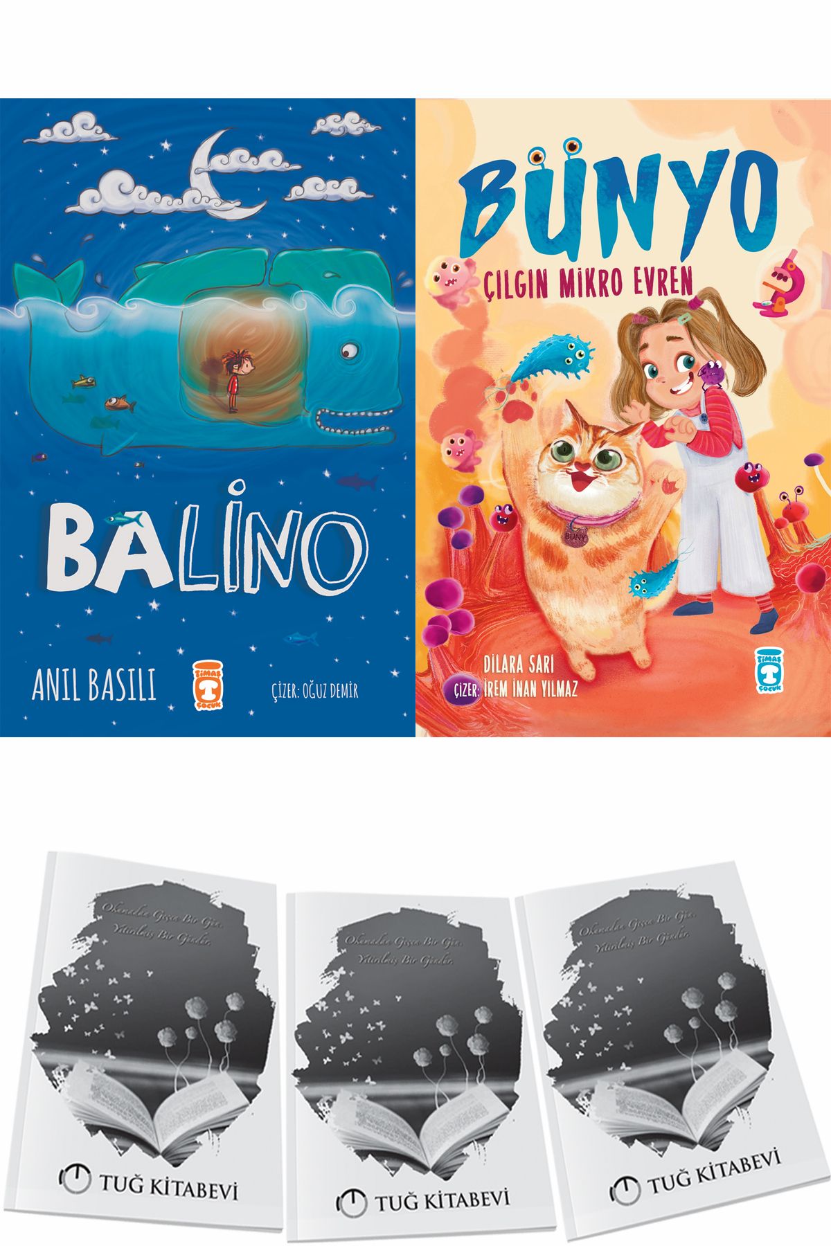 Timaş Çocuk Balino ve Bünyo Çılgın Mikro Evren + Hediyeli