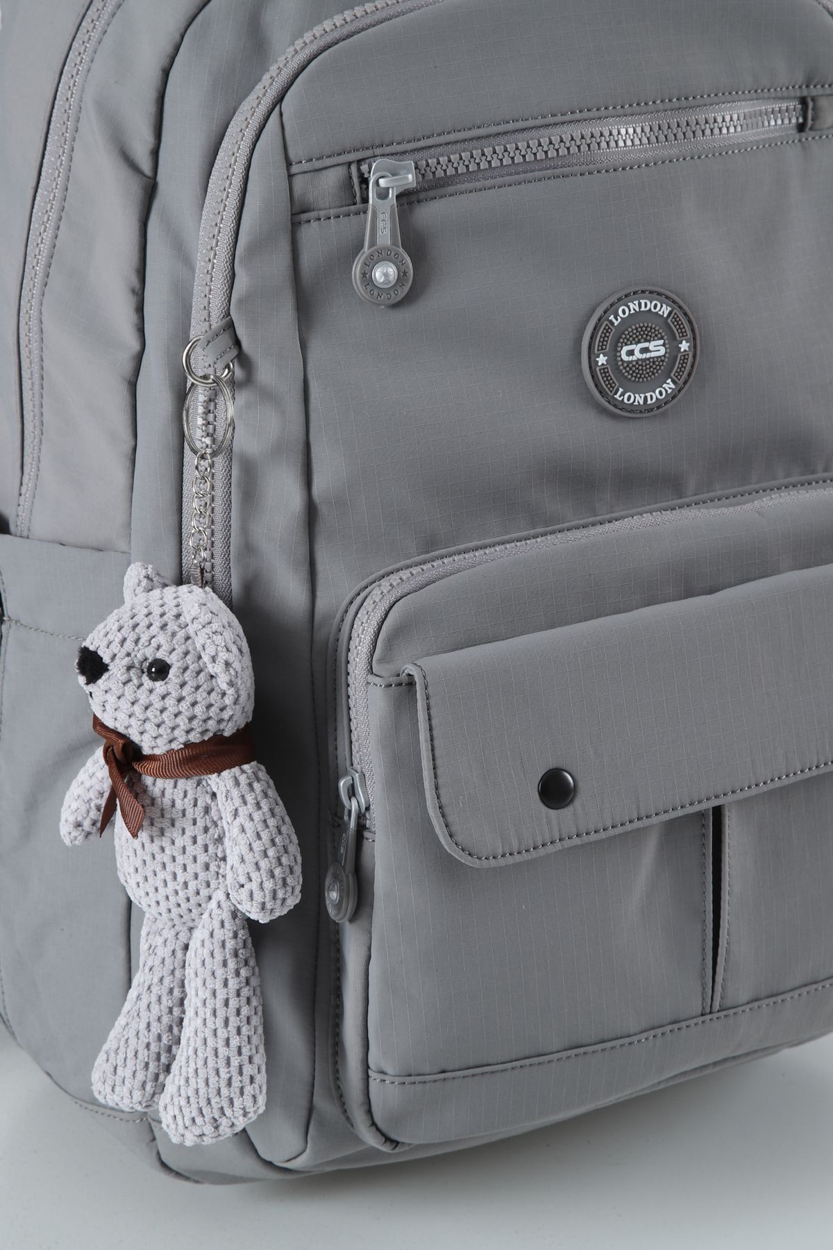 ÇÇS-Ççs 51875 School Backpack – Orthopedic Strap & Multi-Compartment Layout Gray 4