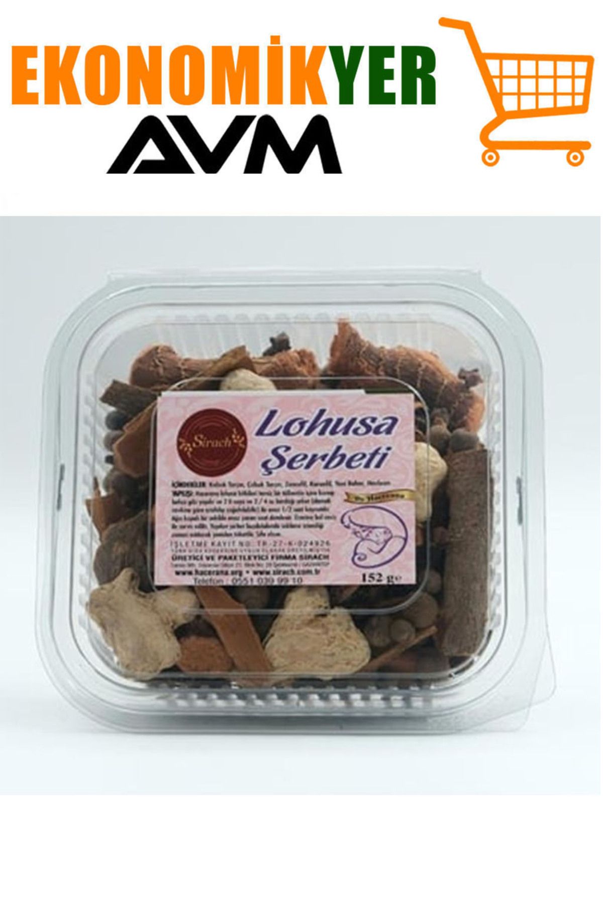 LOHUSA ŞERBETİ EKONOMİKYER AVM 152 GR