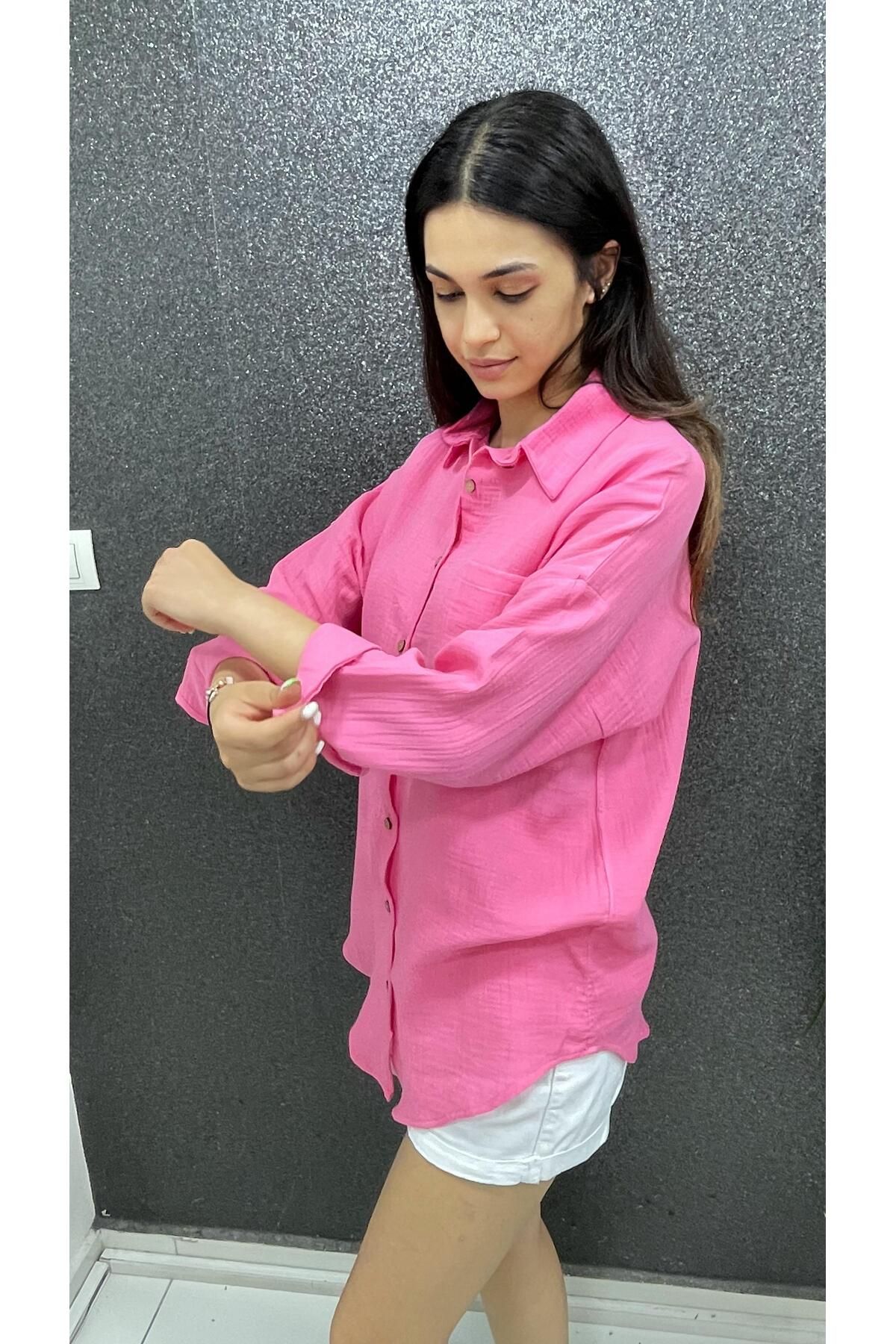 SENİOR MÜSLİN GÖMLEK SALAŞ MODEL