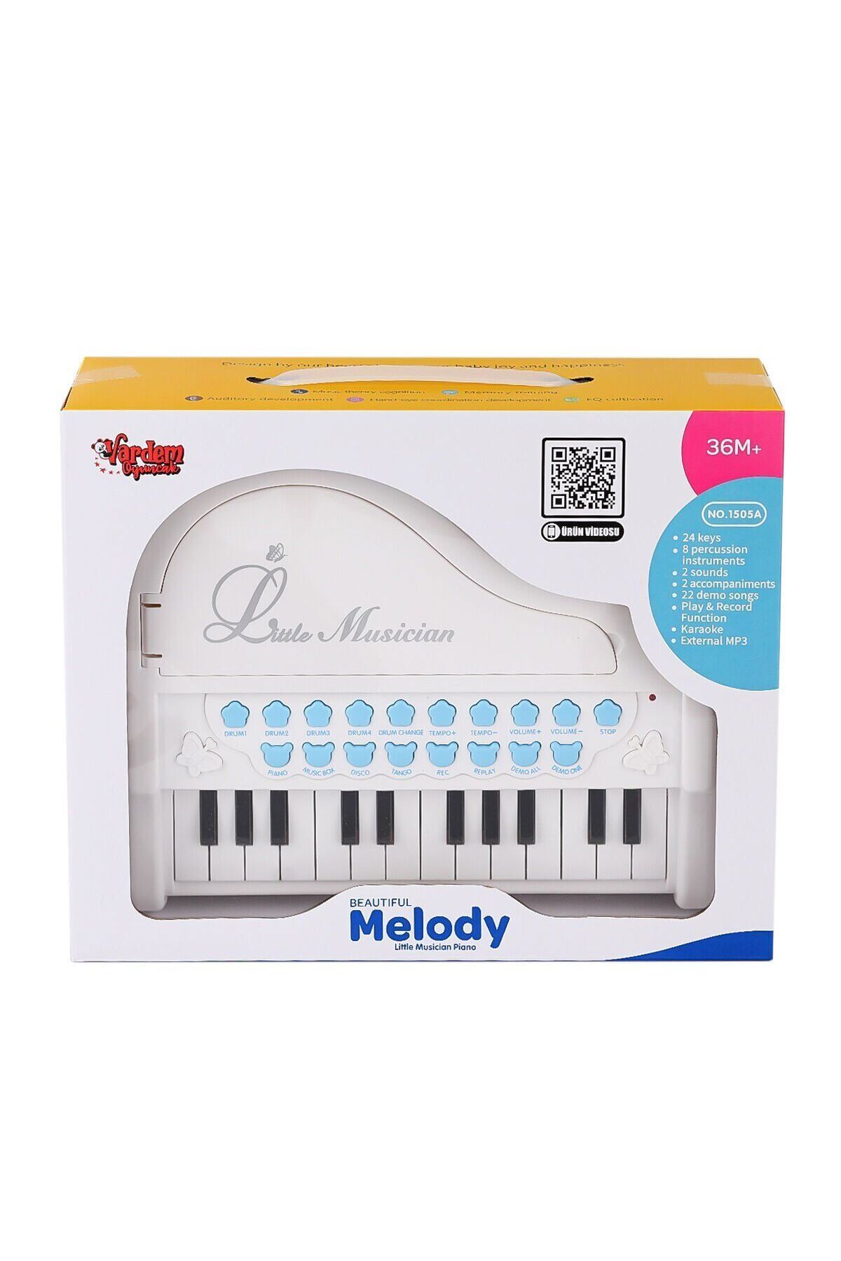 swilex BAO-1505A Mikronlu Piano 24 Tuş MP3 Çalar