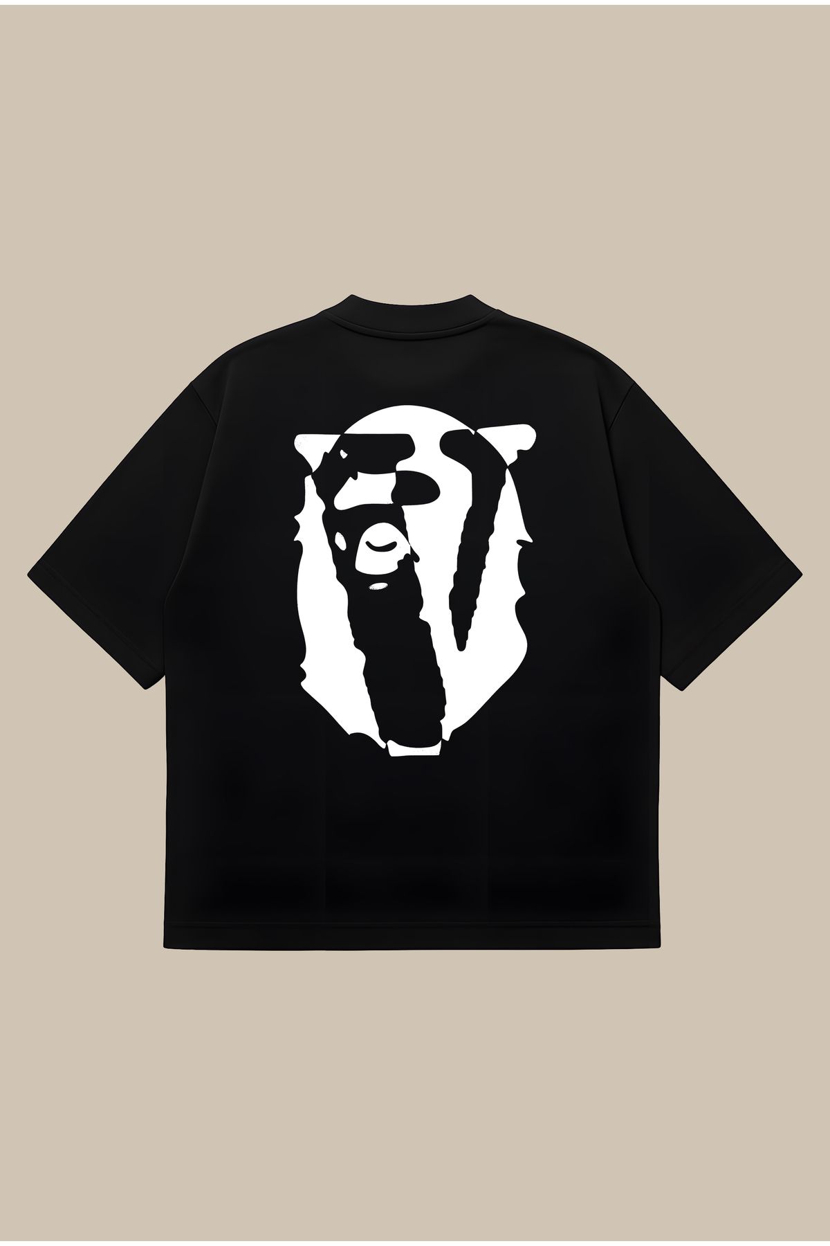 PURE POWER Vlone x Bape Boxy Fit Oversize Unisex Tshirt – Baskılı Tişört | Streetwear