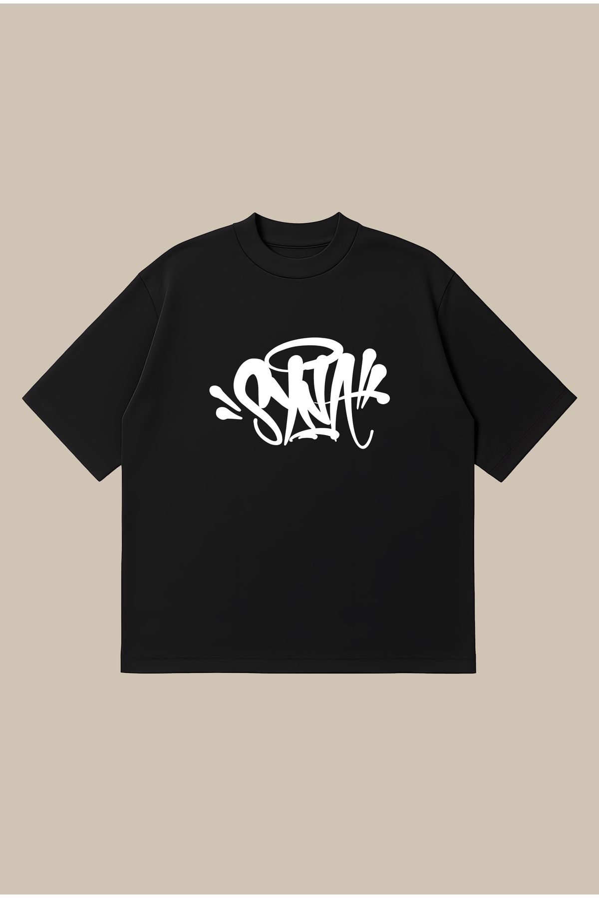 PURE POWER Synaworld Boxy Fit Oversize Unisex Tshirt – Baskılı Tişört | Streetwear