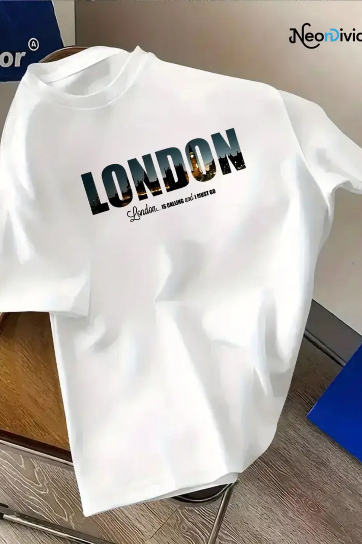 GBRO Landon Baskılı Oversize T-Shirt