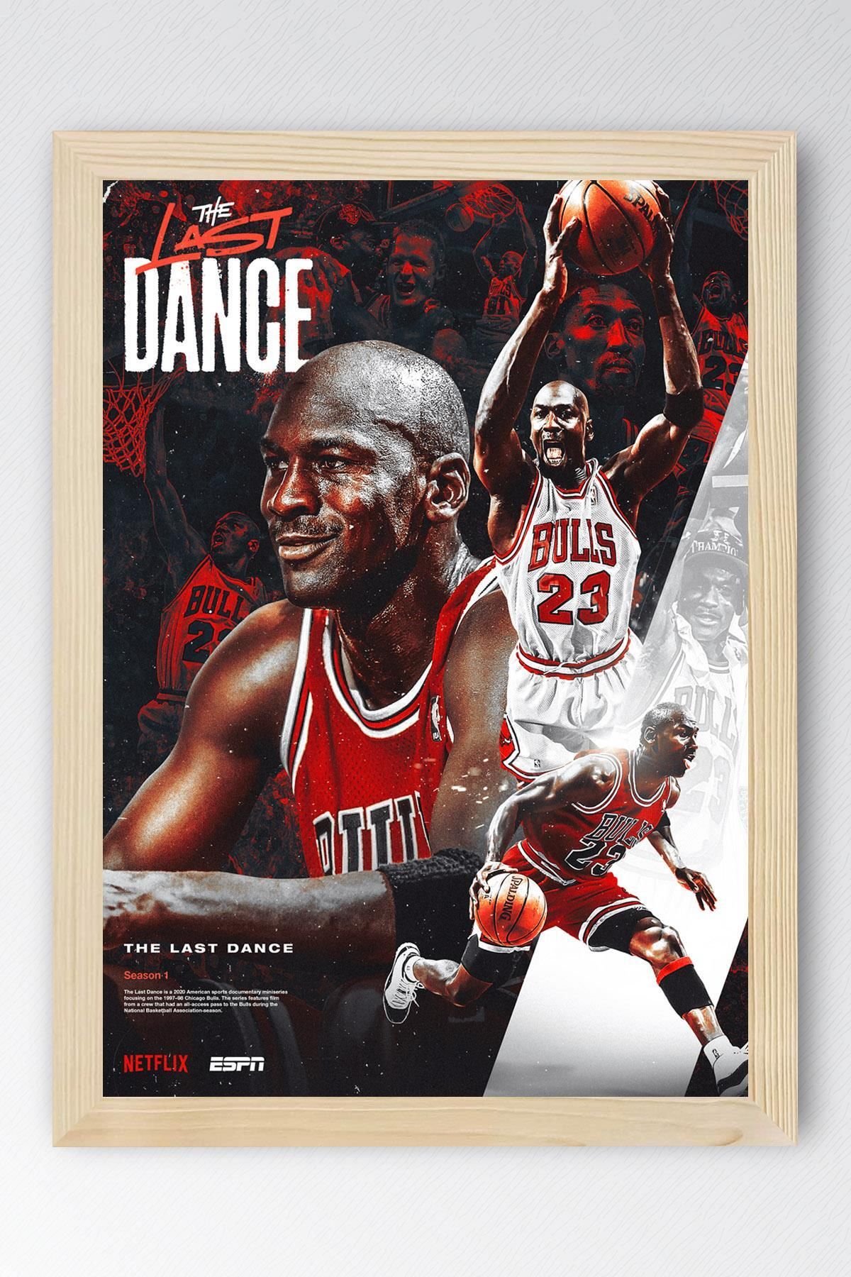 Saturn Michael Jordan Çerçeveli Tablo - The Last Dance Posteri Tablo