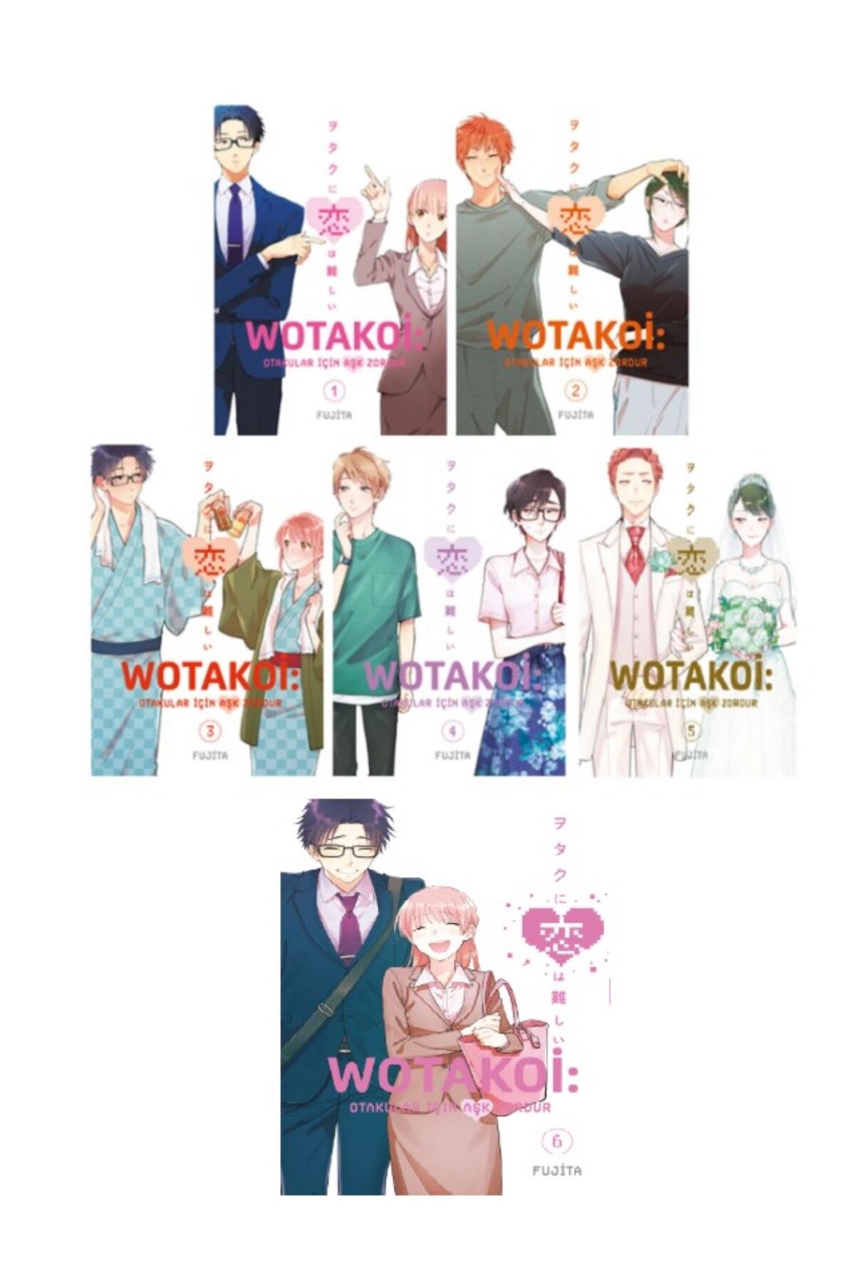 watako様 Gerekli Şeyler Yayıncılık Wotakoi: Otakular İçin Aşk Zordur 1 2 3