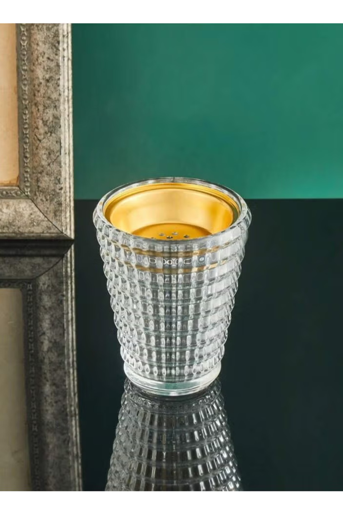 مبخرة كريستال فاخرة بتصميم عصري، مبخرة بخور زجاجية...