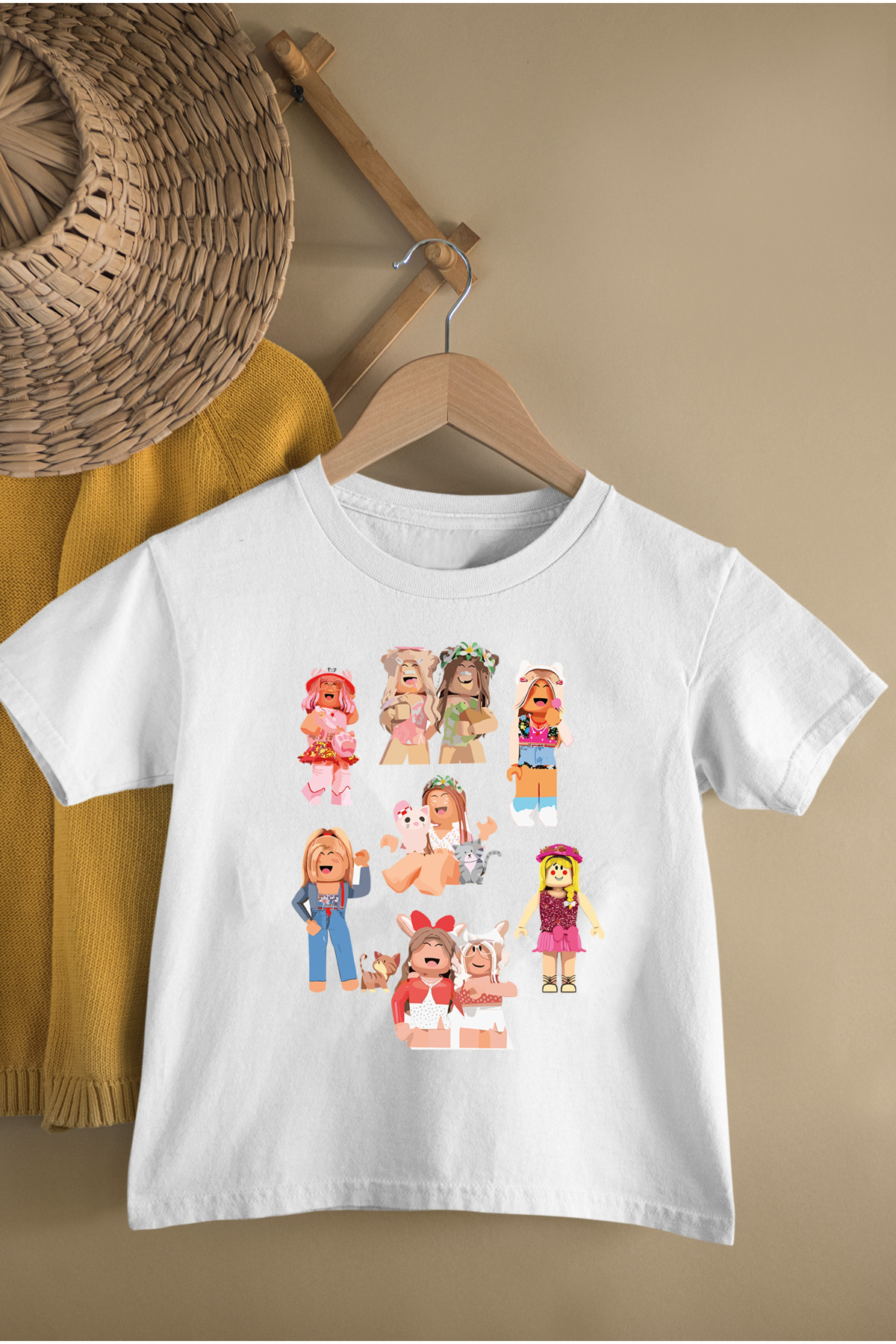 PRINTED CREW NECK COTTON SHORT SLEEVE KID TSHIRT