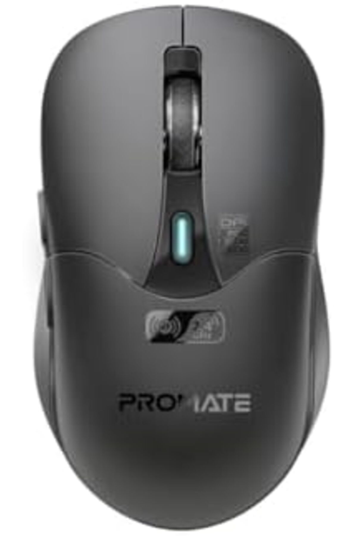 Promate-Cordless Mouse, Premium Bluetooth Nano Receiver Wireless Mouse with Dual Mode Connectivity, 1